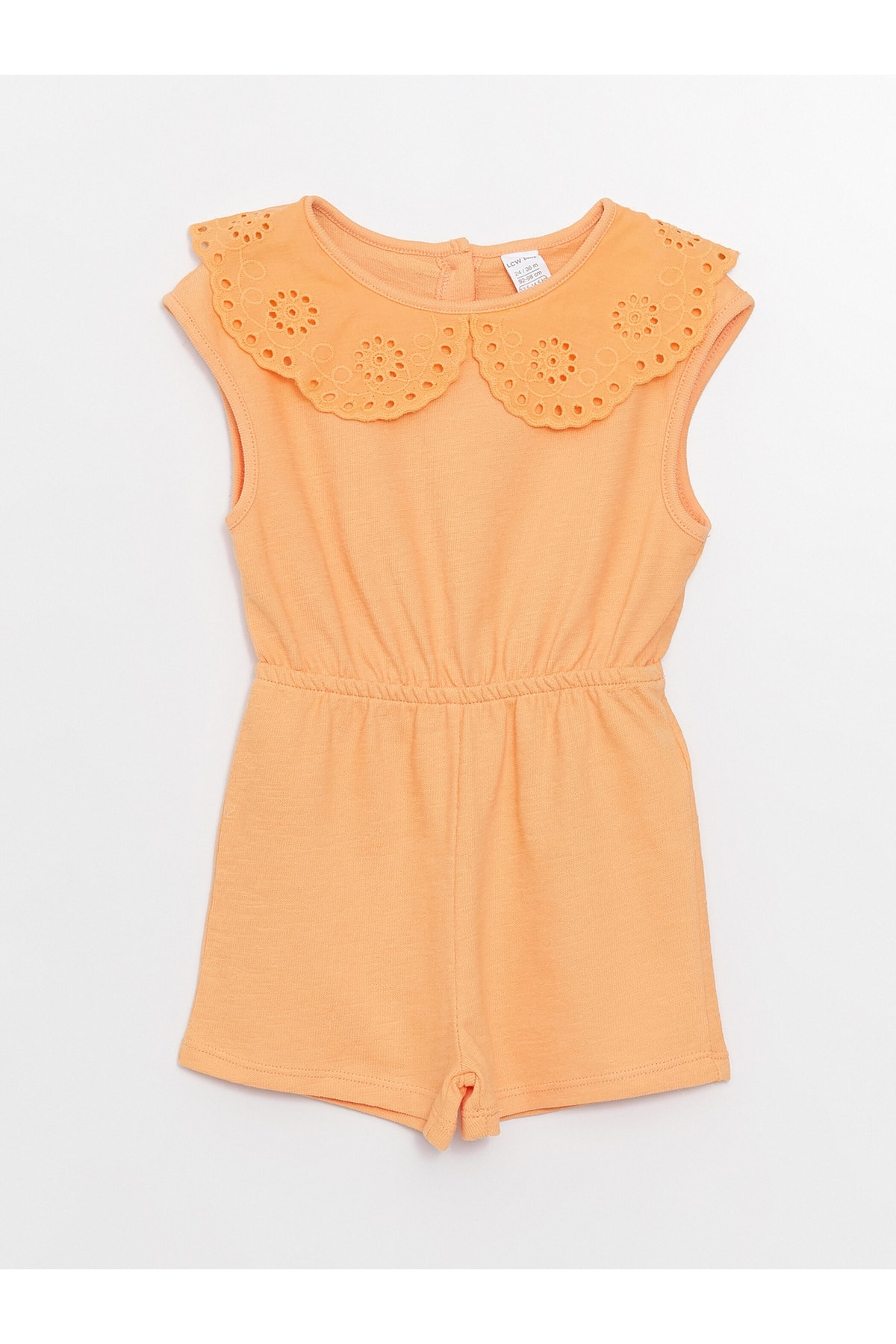 LC Waikiki Baby Girl Rompers With Embroidered Collar