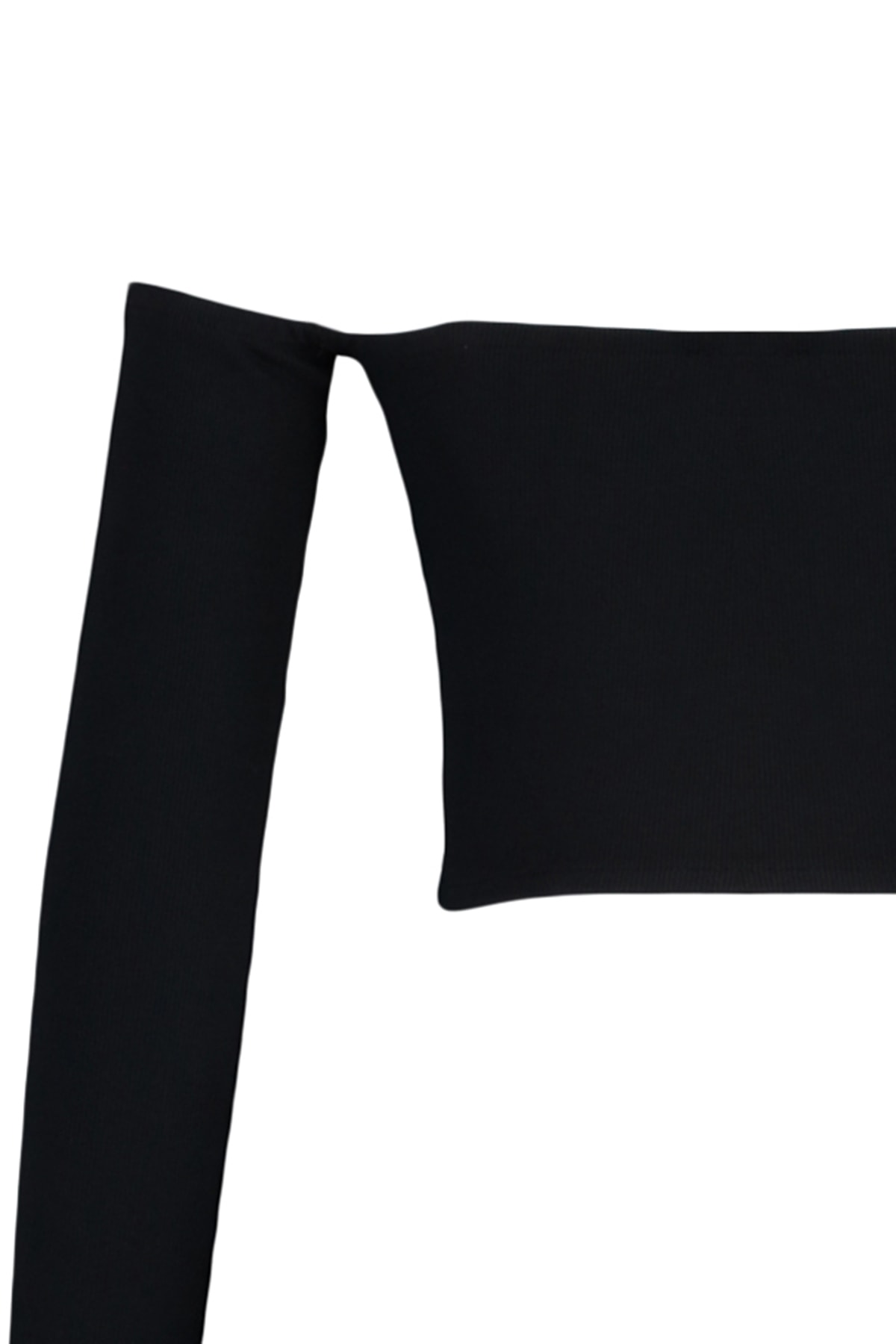 Top de damă Trendyol TWOAW23BZ00482/Black