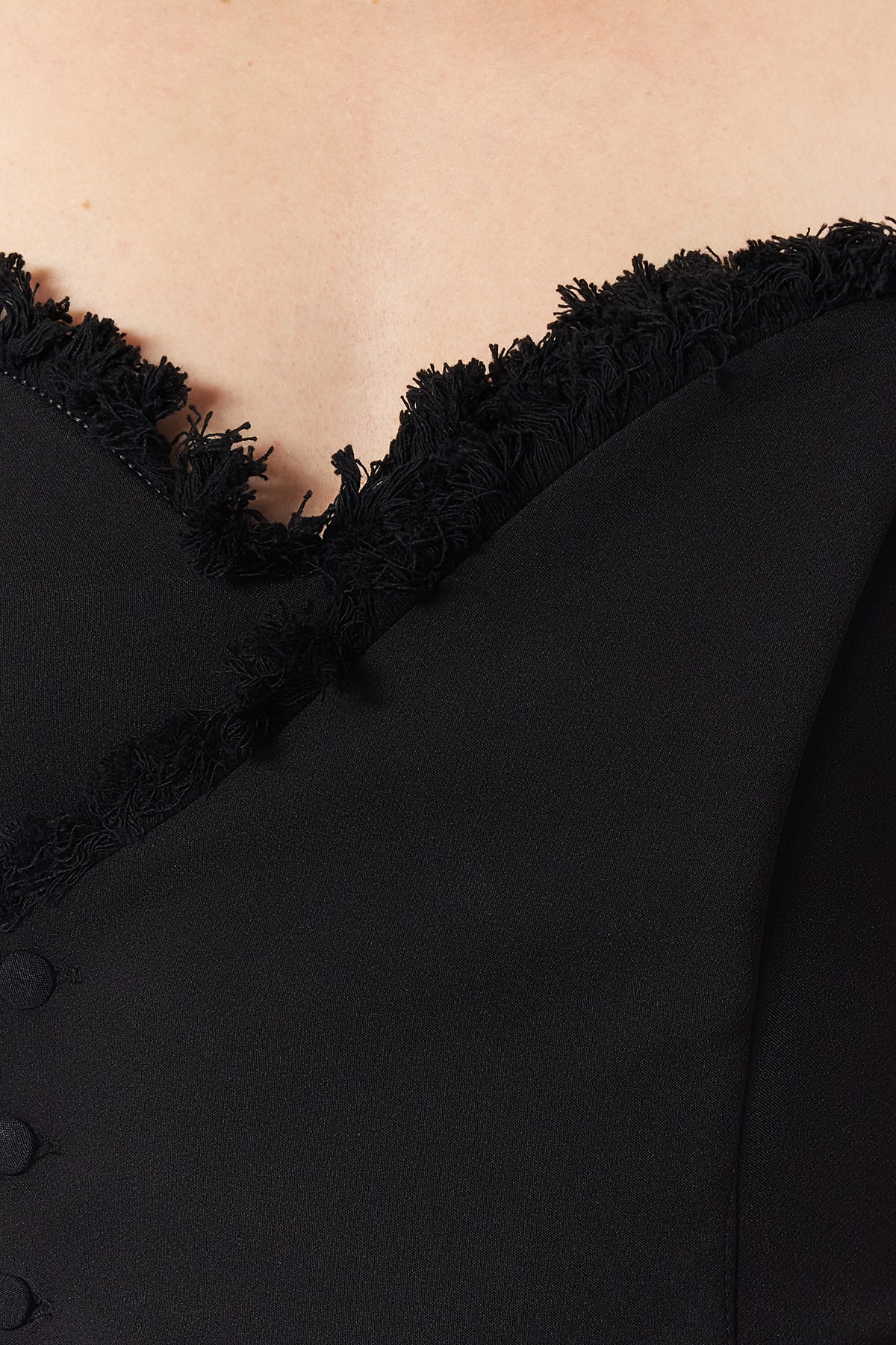 Top dama Trendyol TPRSS22BS0070/Black