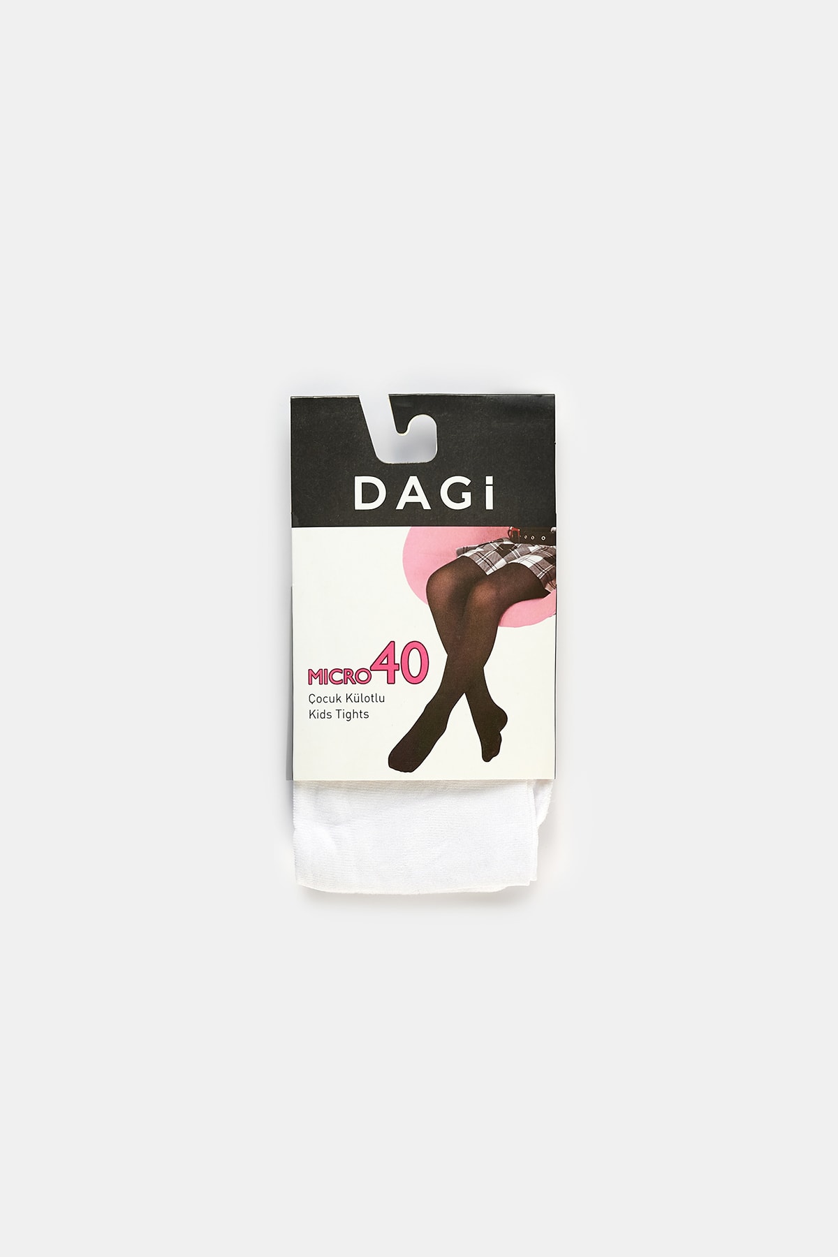 Dagi Kids White Micro Tights.