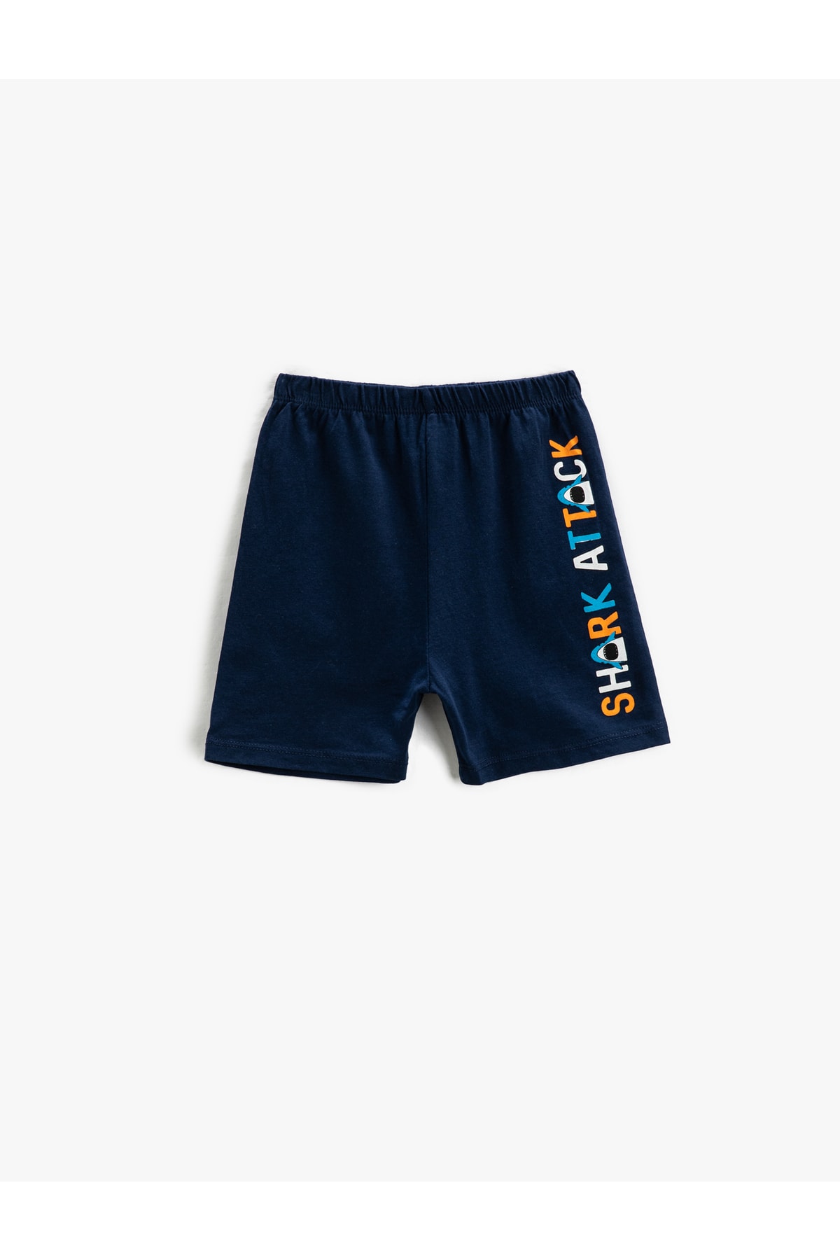 Koton Shorts - Navy blue - Straight