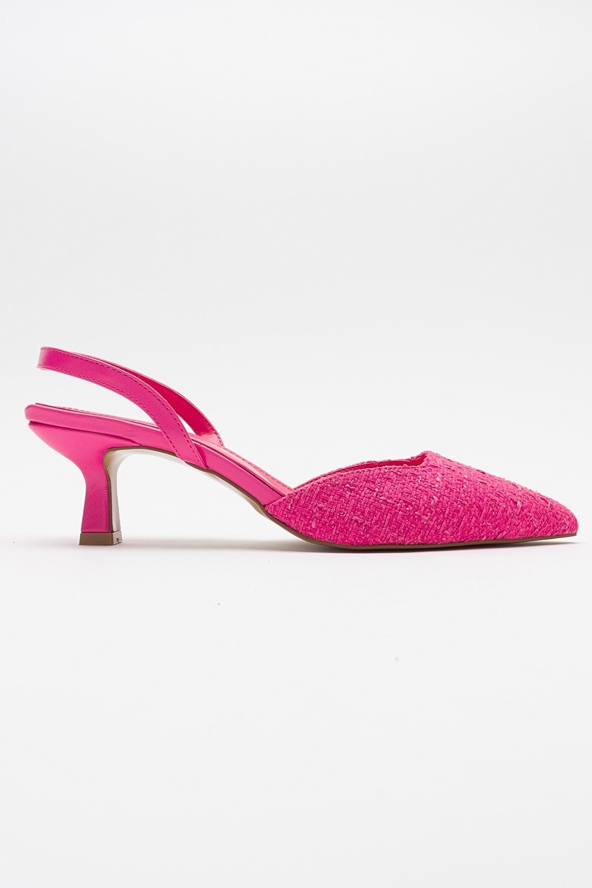LuviShoes OVER Pink Women's Heeled Shoes
