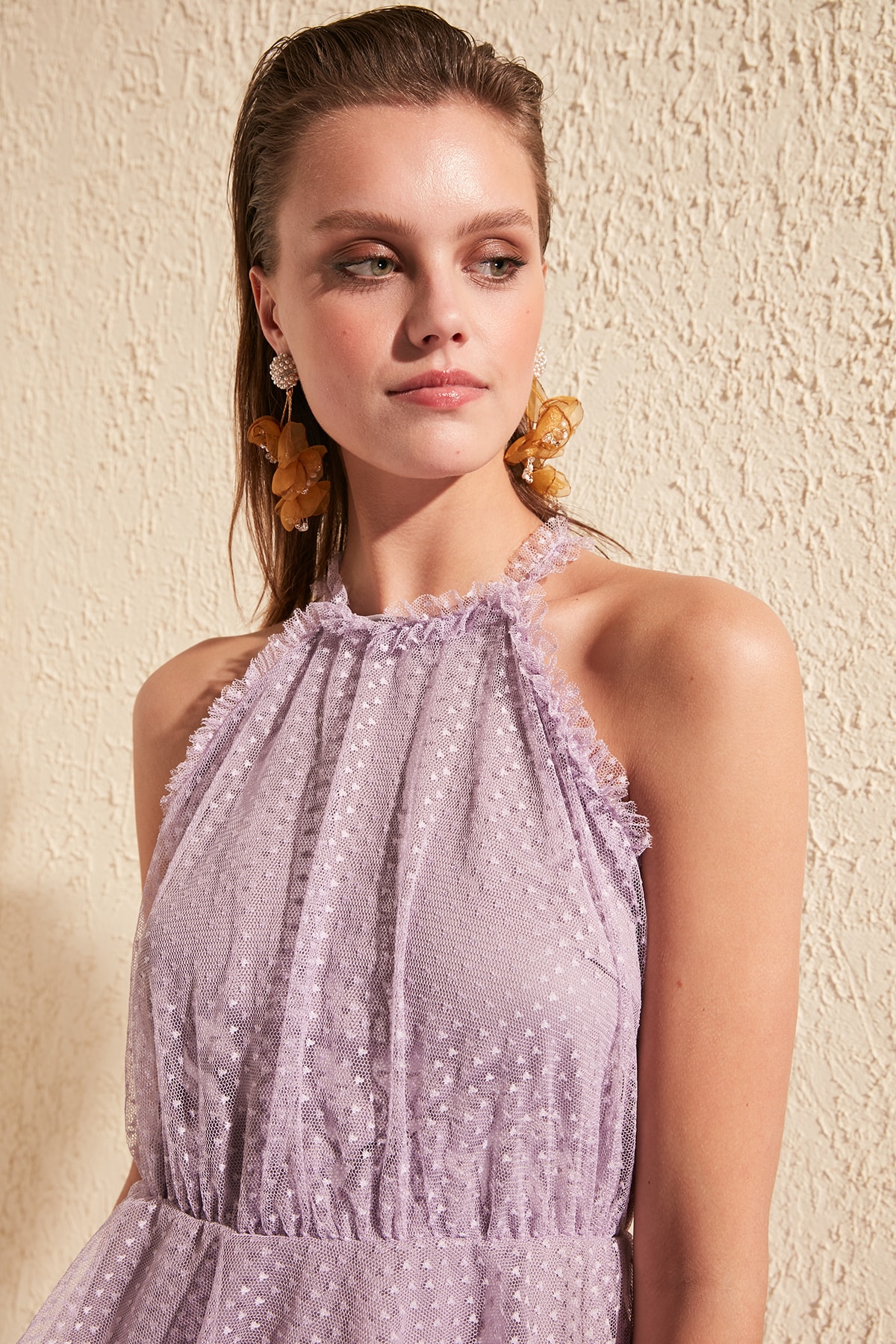 Rochie dama, Trendyol Tulle Detailed