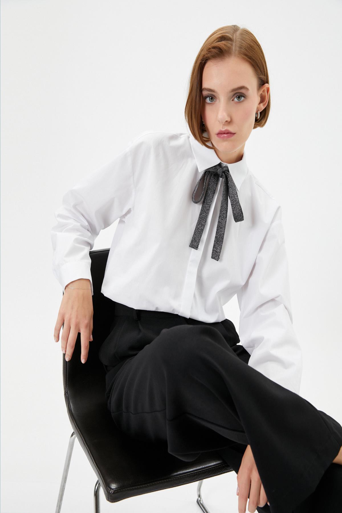 Levně Koton Women's White Shirt