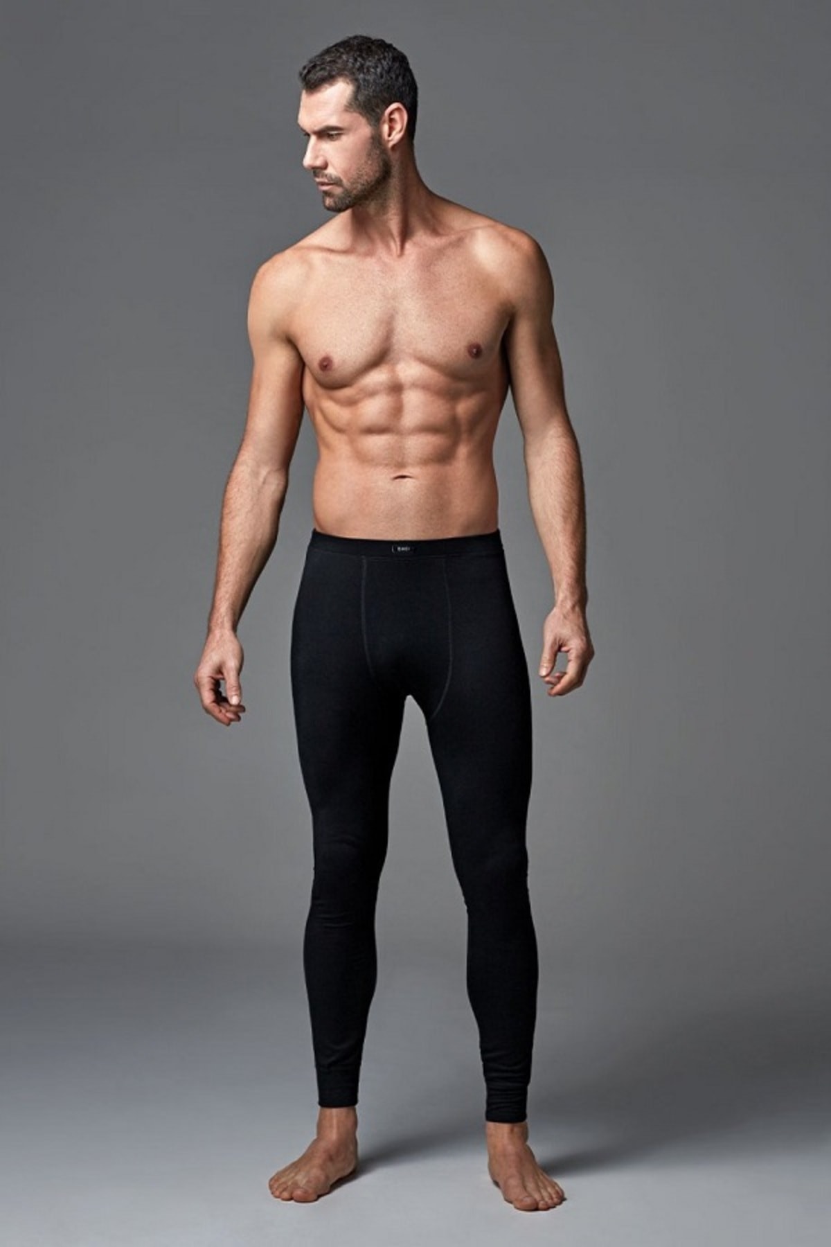 Levně Dagi Men's Black Bottom Thermal Underwear