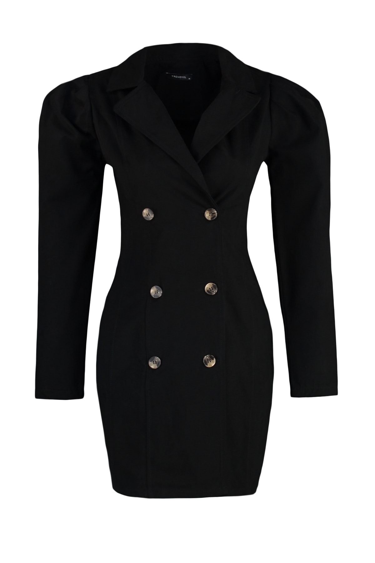 Rochie de dama Trendyol TWOAW22EL1352/Black