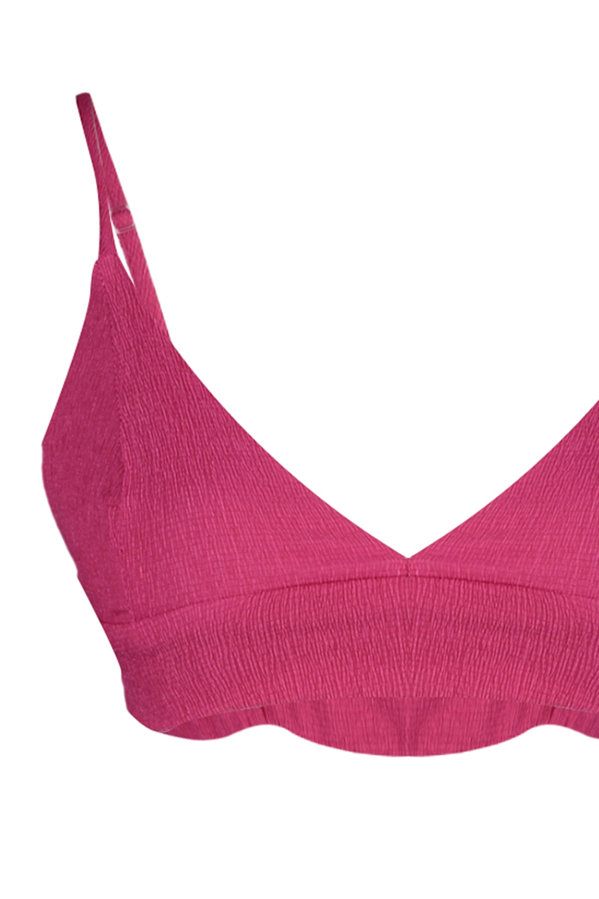 Trendyol Fuchsia Knitted Bustier