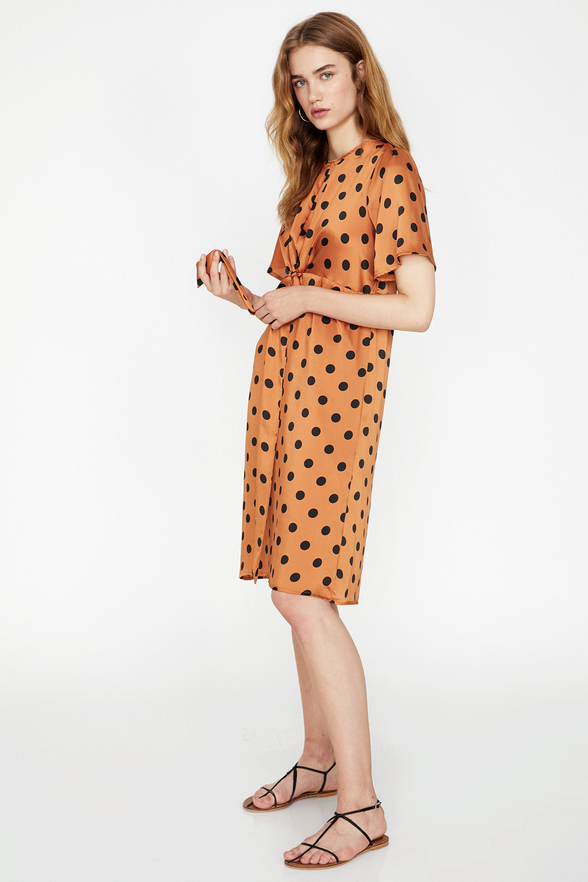 Koton woman
 Black Polka Dot Dress