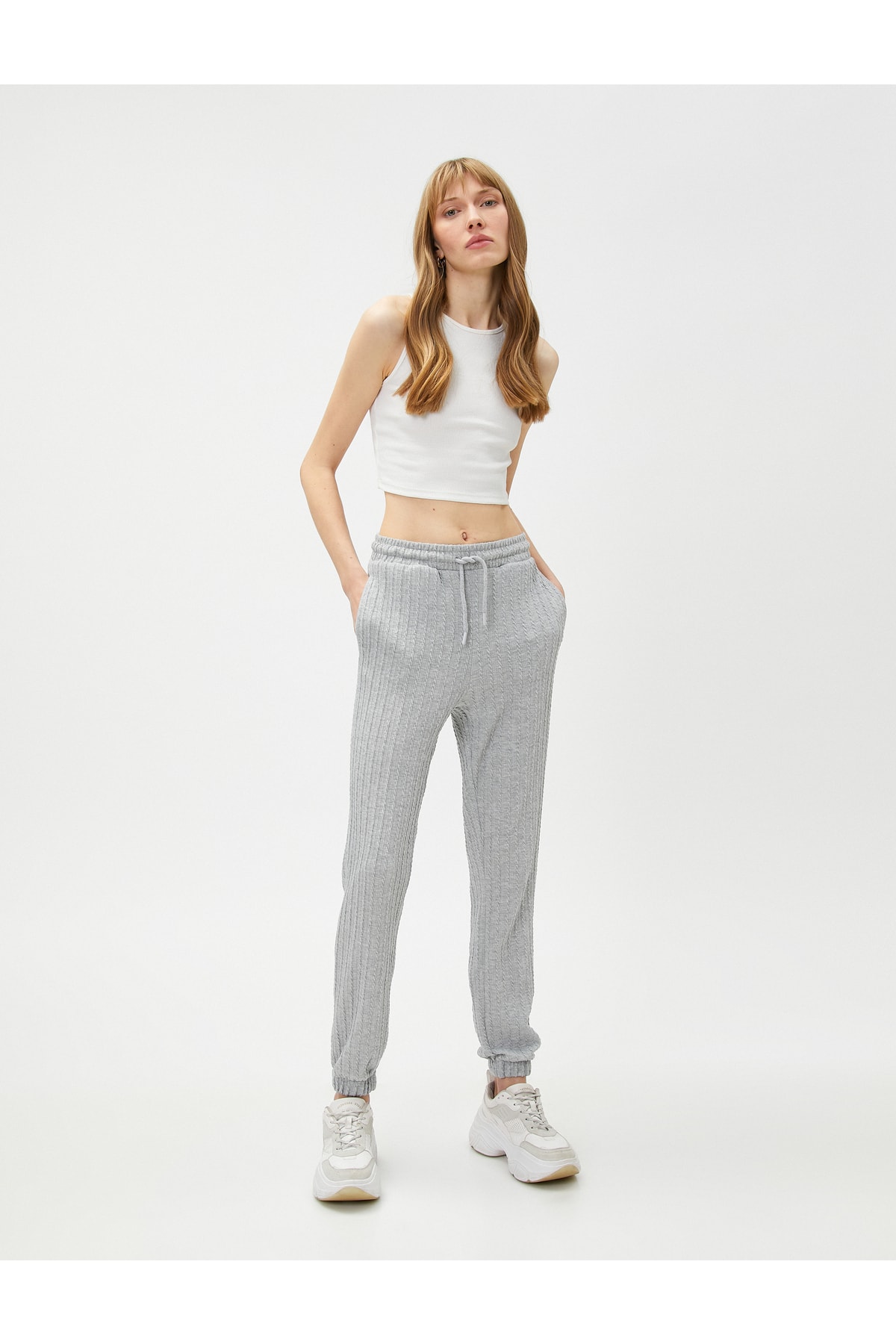Koton Sweatpants - Gray - Joggers