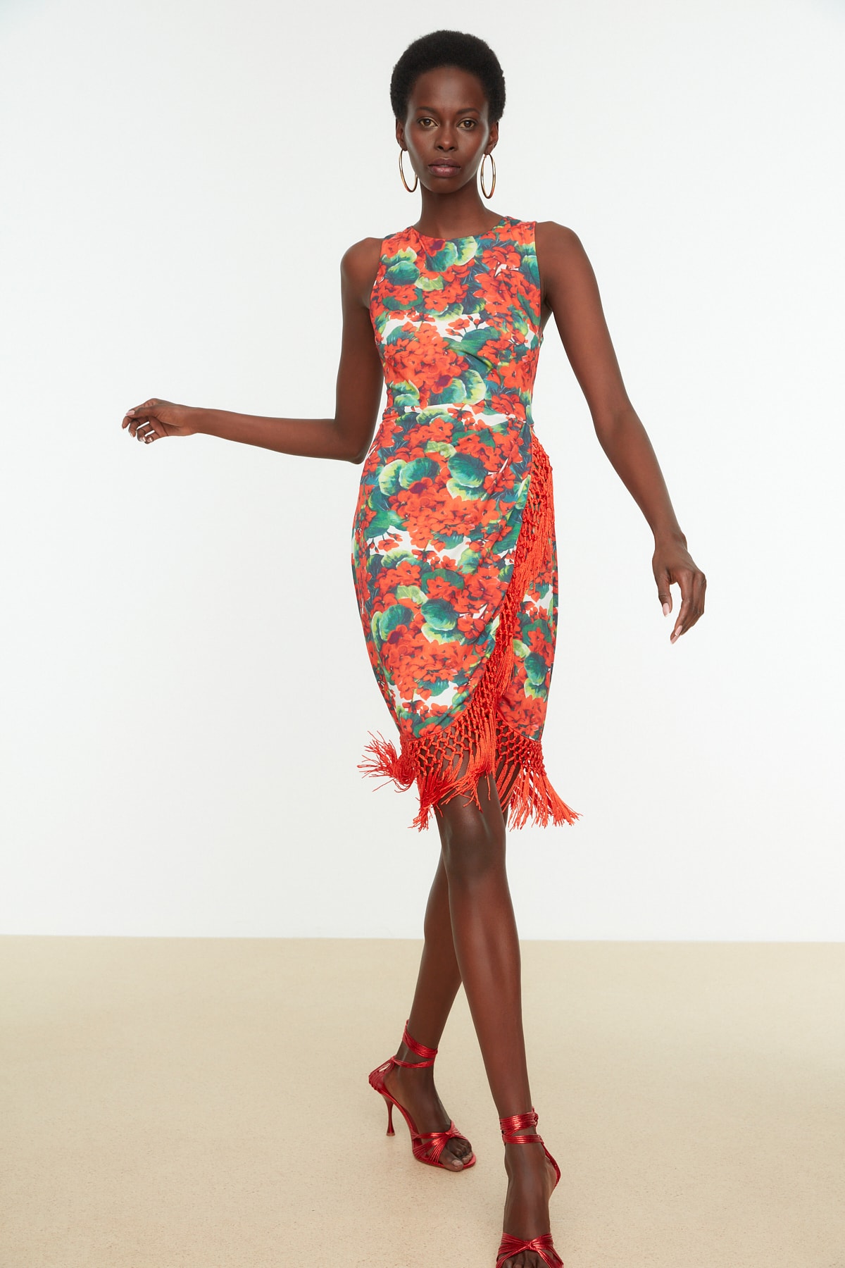 Rochie dama, Trendyol Floral Patterned