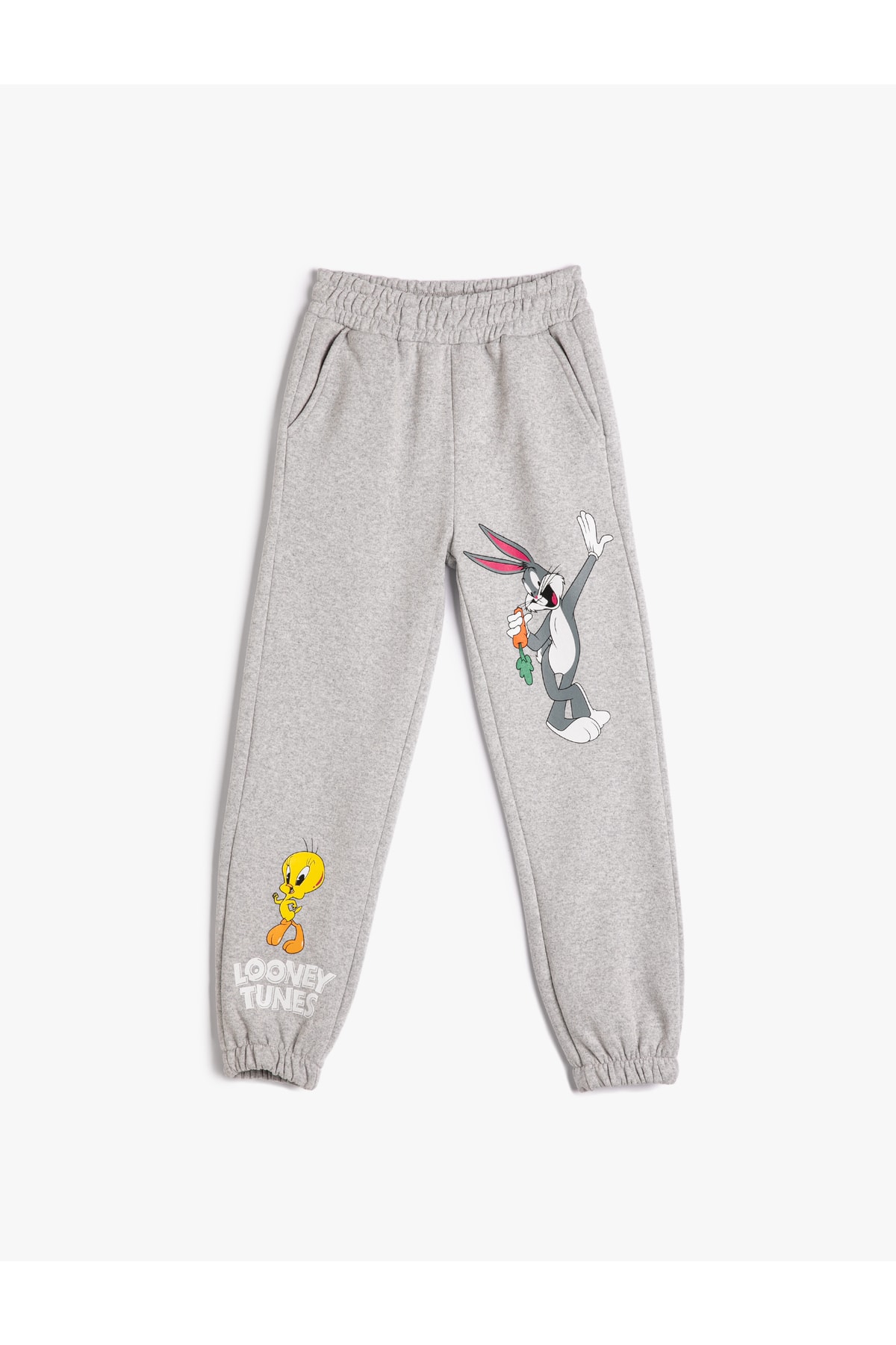 Levně Koton Bugs Bunny and Tweety Jogger Sweatpants With Pocket