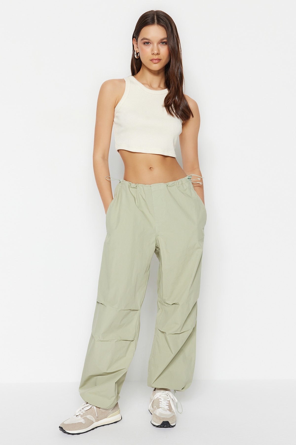 Trendyol Jeans - Green - Joggers