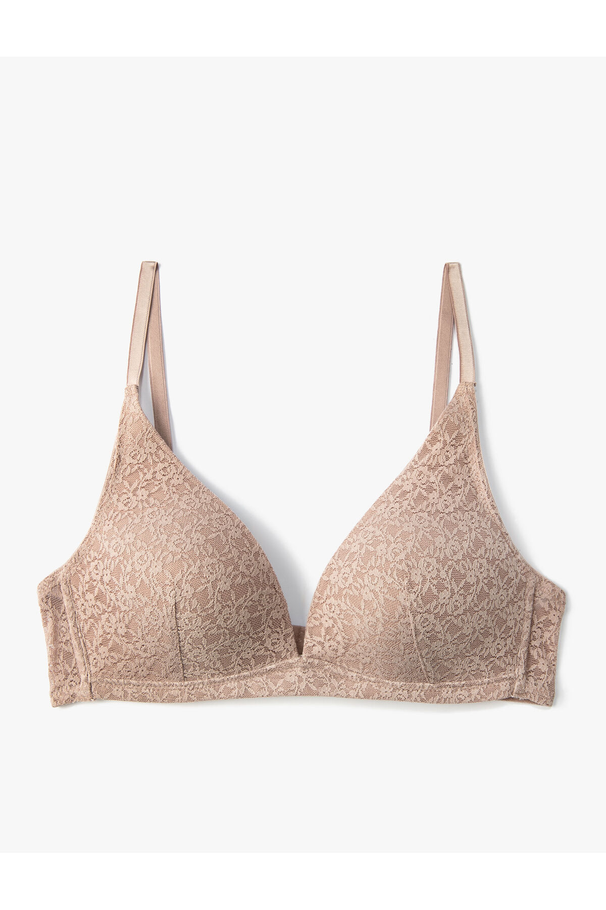 Koton Non-wired Bra Unpadded with Lace