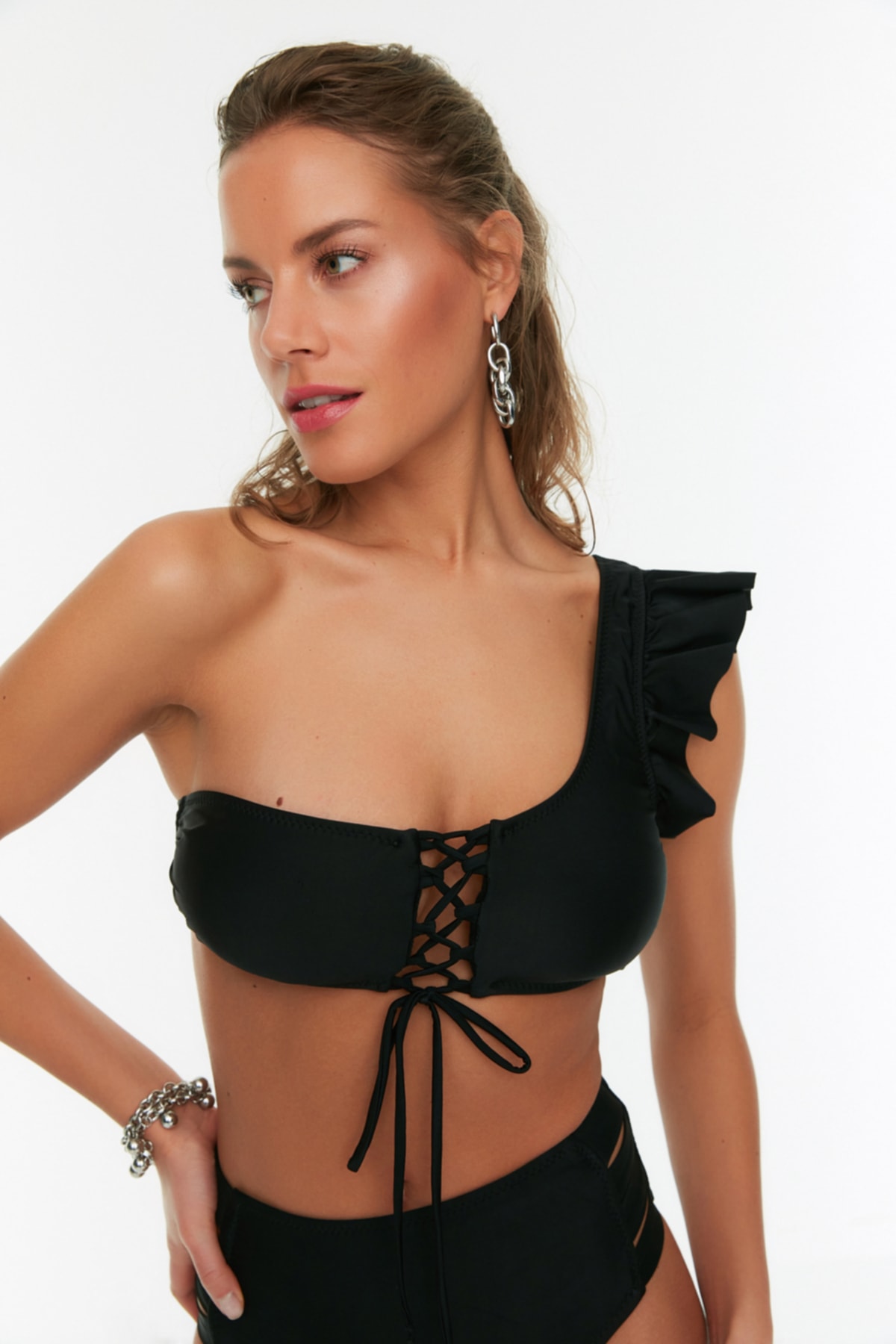 Women's bikini top Trendyol Detailed