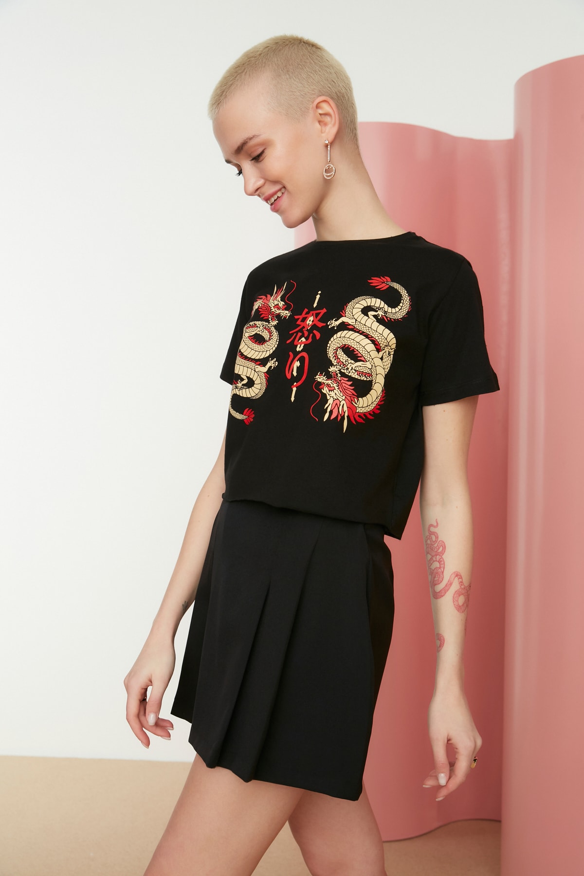 Trendyol Skirt - Black - Mini
