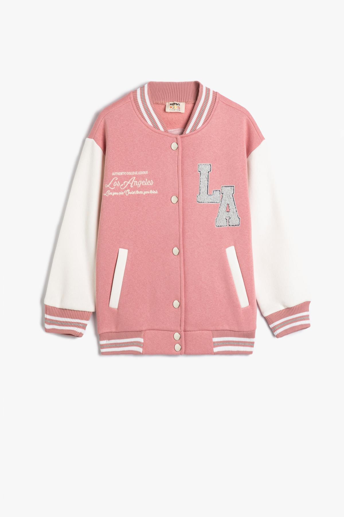 Levně Koton Girls' Pink Jacket