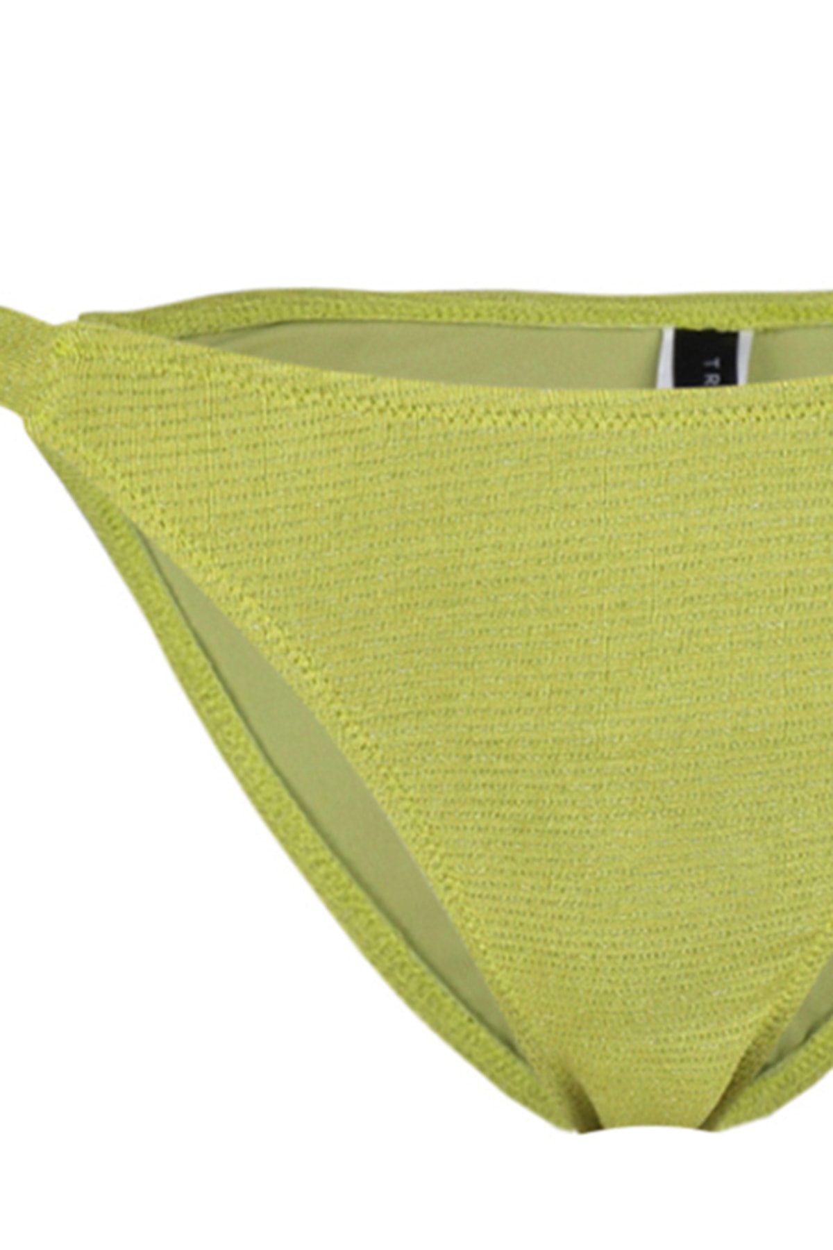 Trendyol Green legat Glitter Regular Leg Bikini Bottom