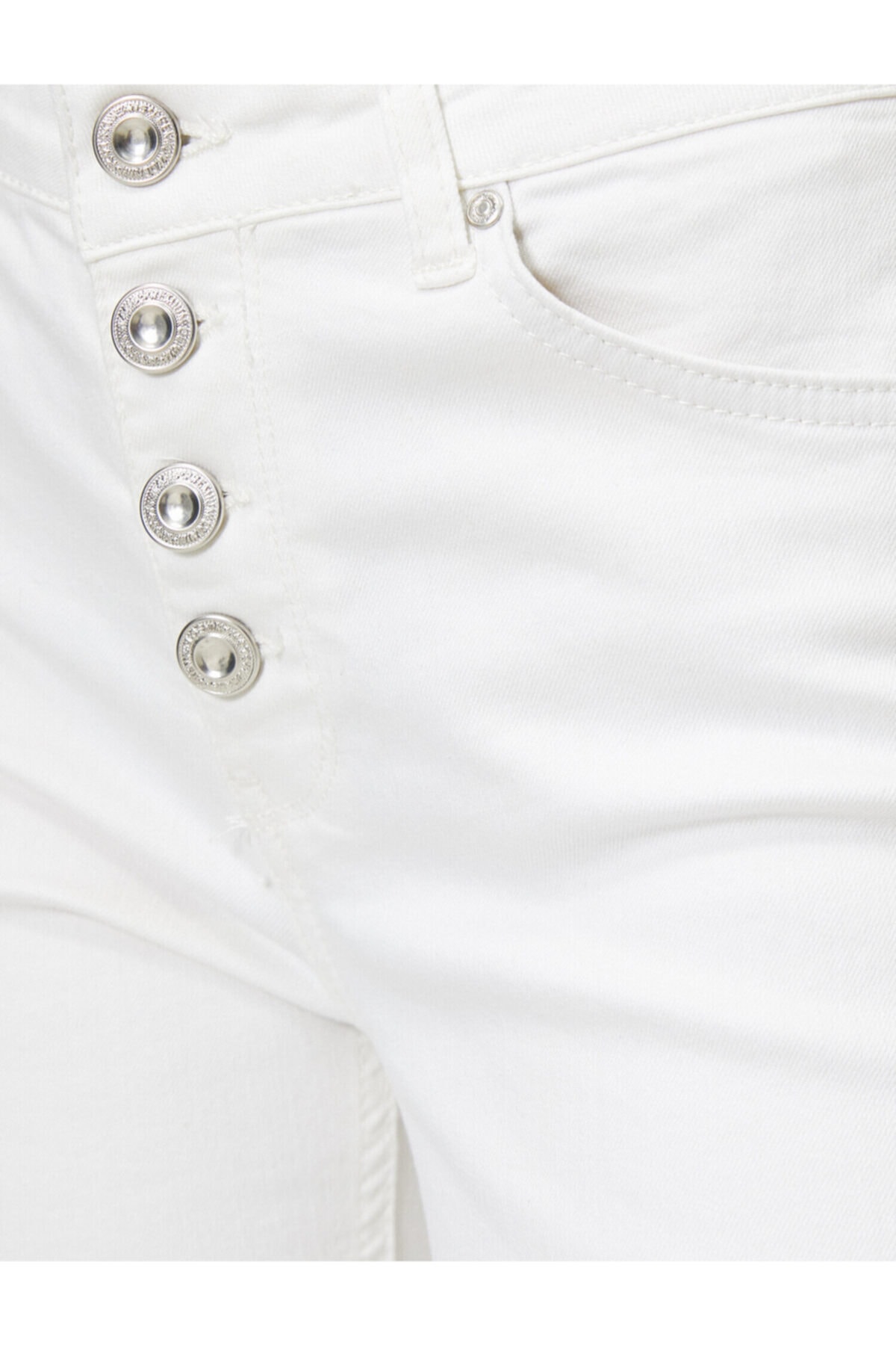 Koton femei pantaloni albi
