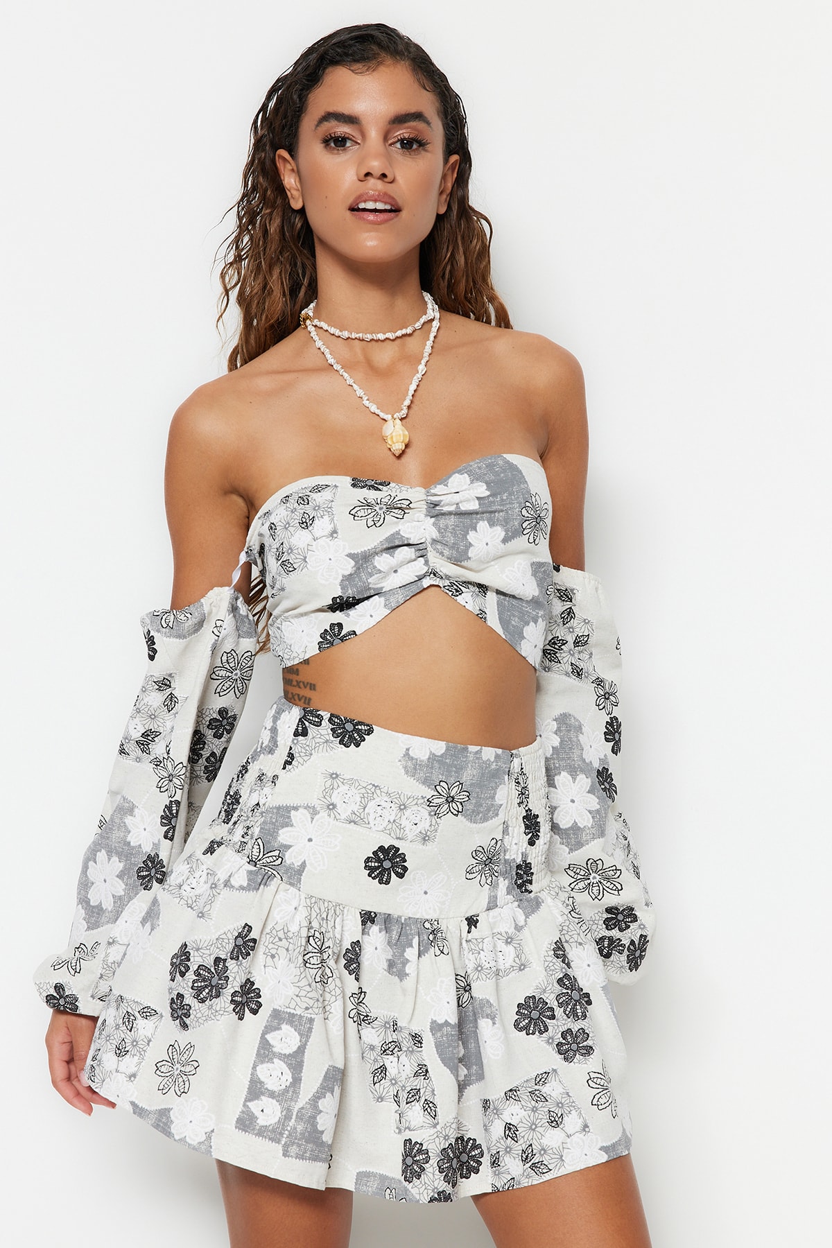 Trendyol Two-Piece Set - Multicolor - Fitted