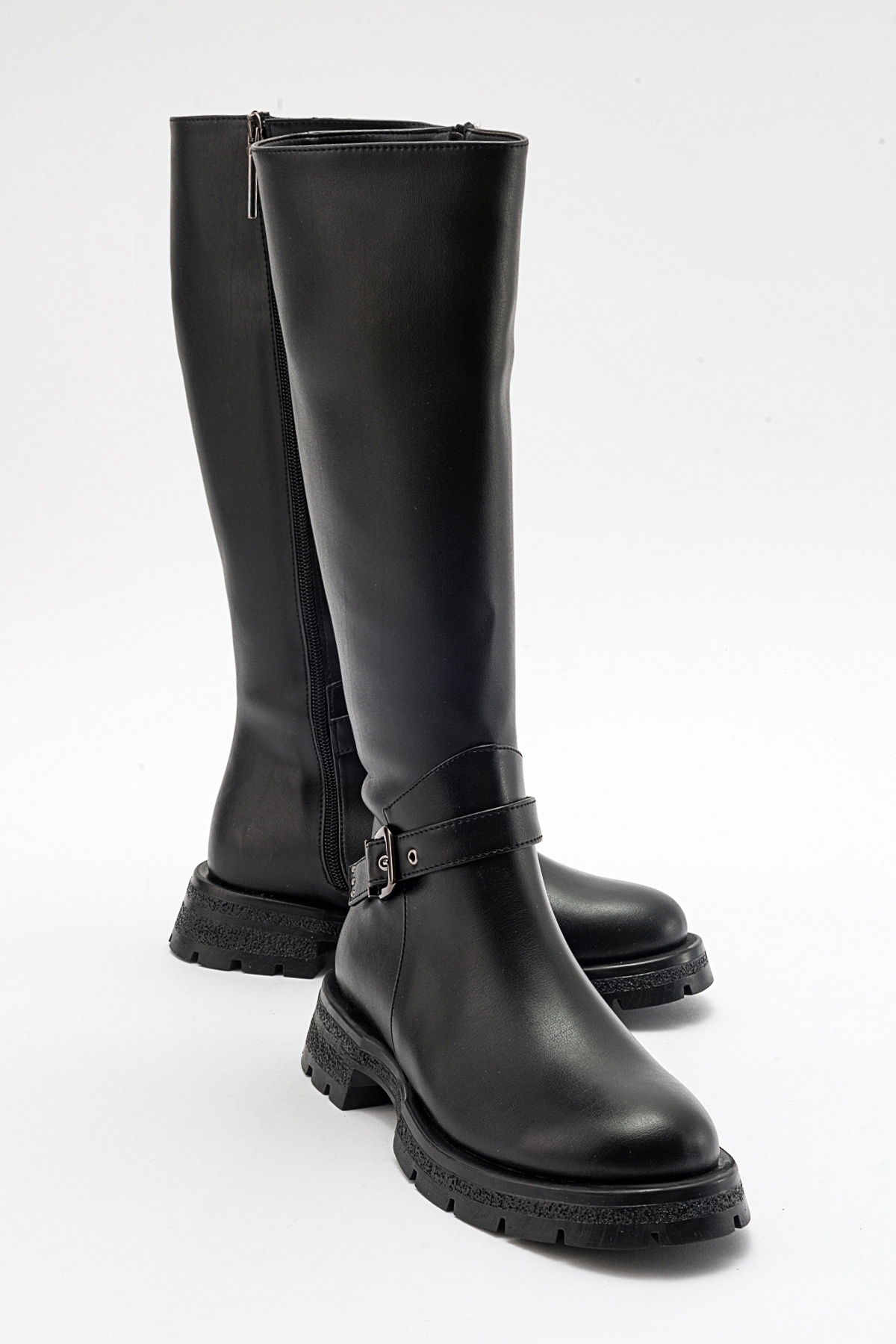 Levně LuviShoes COVELA Women's Black Skin Boots