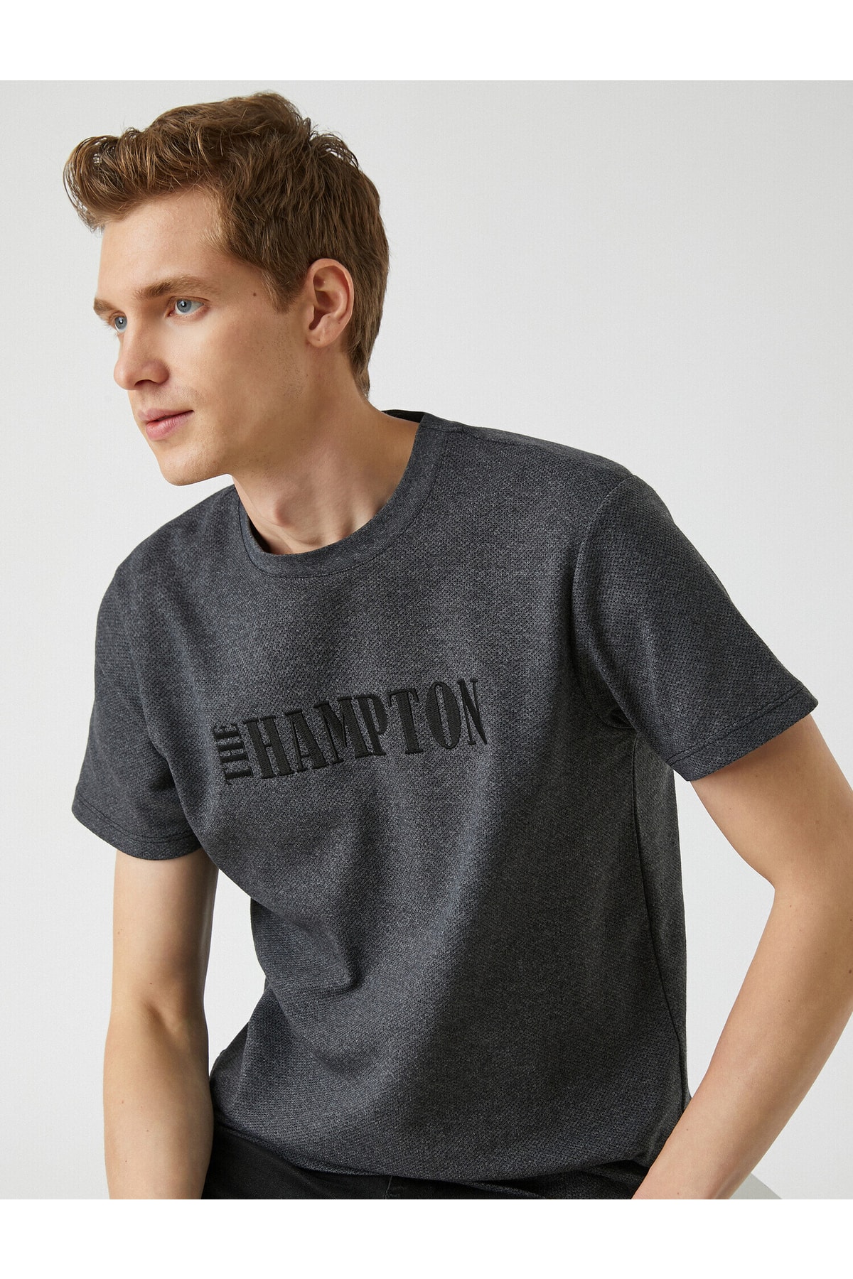 Koton Motto Printed T-Shirt