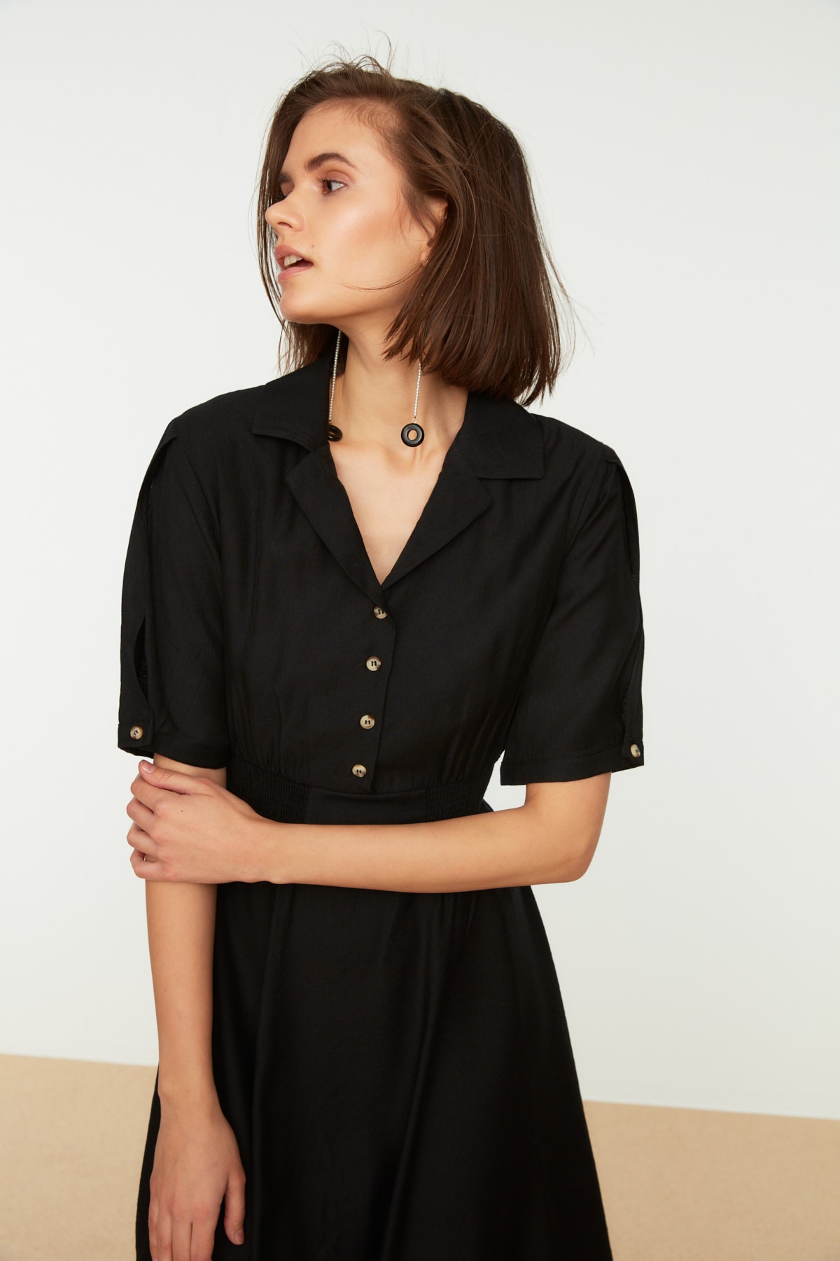 Rochie dama Trendyol Button Detail