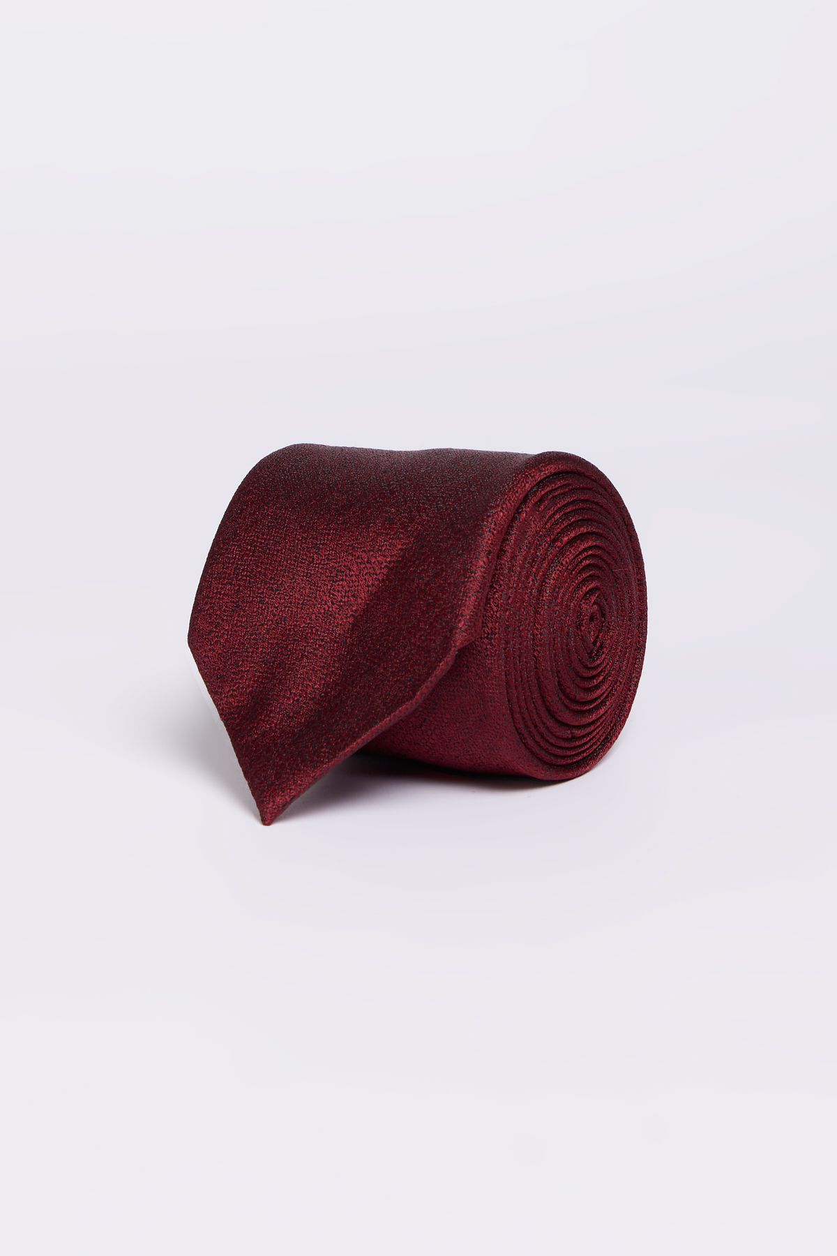 ALTINYILDIZ CLASSICS Men's Claret Red Patterned Tie