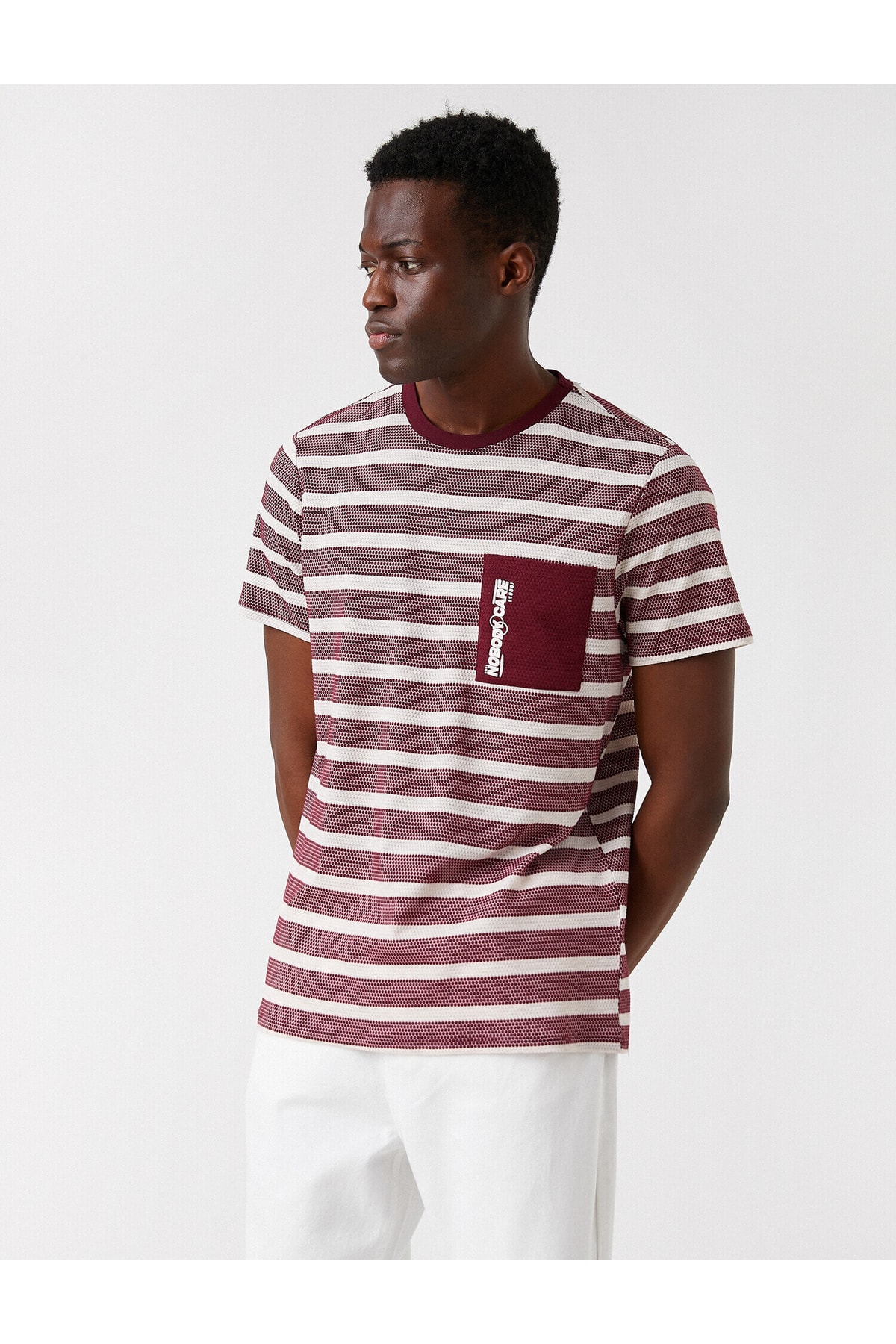 Levně Koton Striped Pocket T-Shirt
