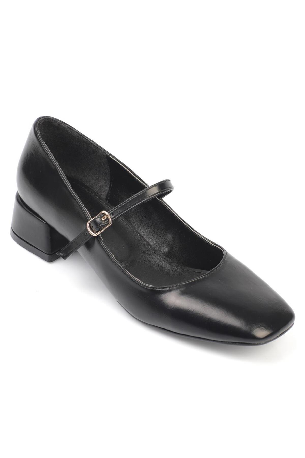 Levně Capone Outfitters Capone Flat Toe Strapless Low Heel Women's Shoes