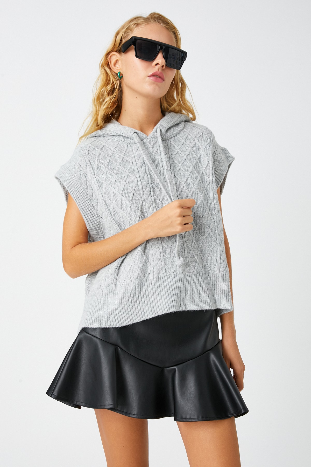 Koton Жіночий сірий меланж-светр