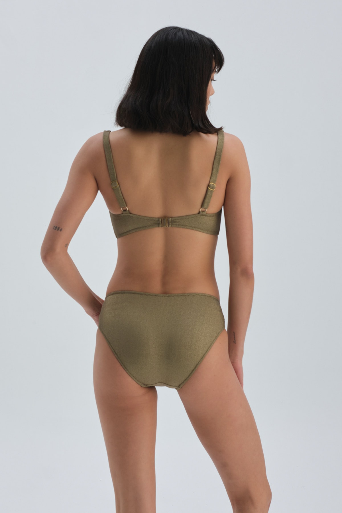 Dagi Green Lifting High Talie Bikini Bottom