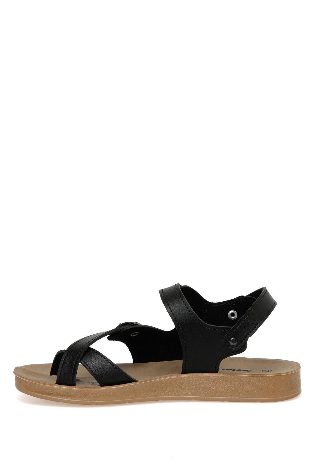 Levně Polaris 158657.z3fx Women's Black Comfort Sandals
