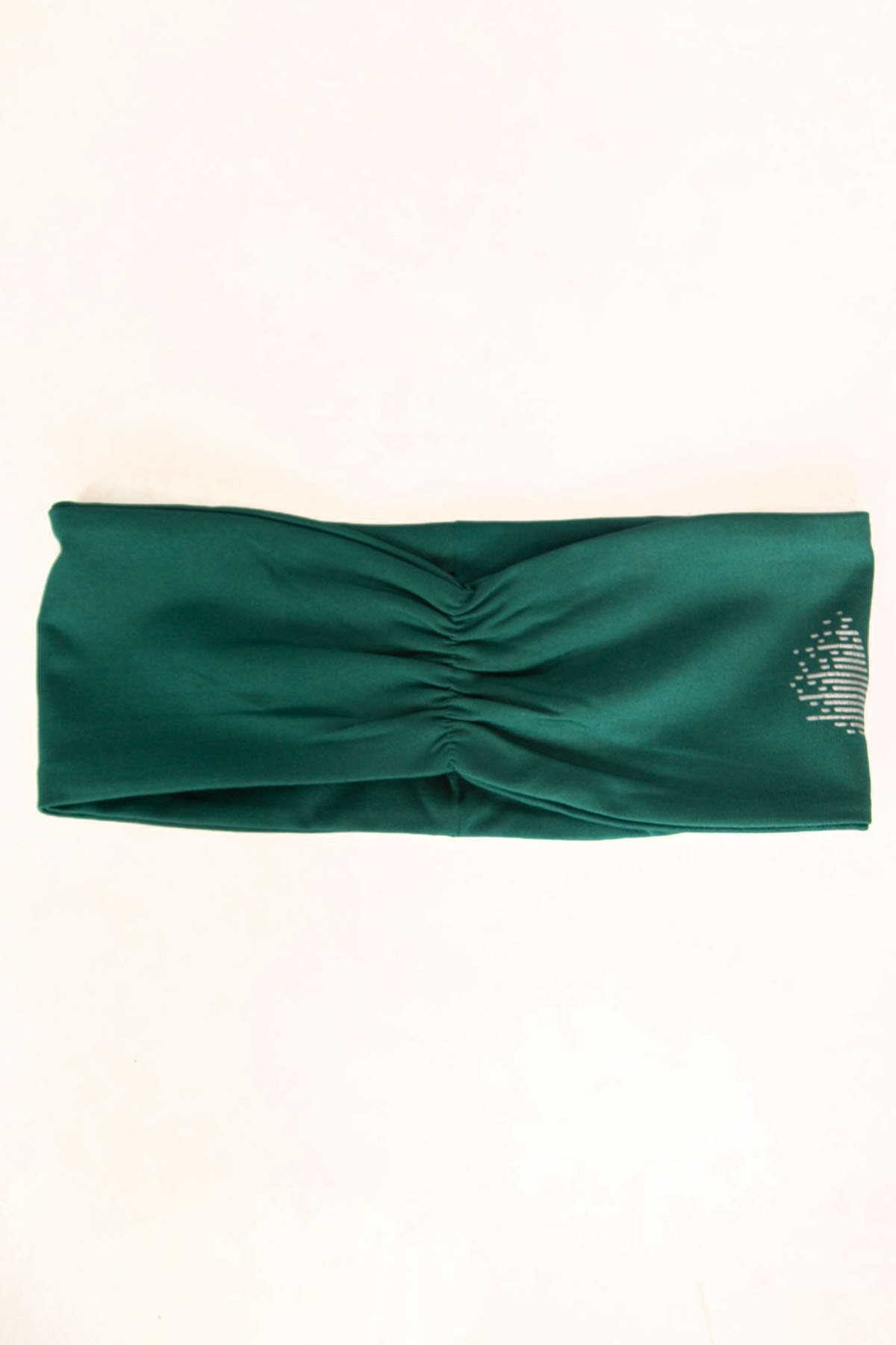 Şans Women's Plus Size Green Black Hair Bandana