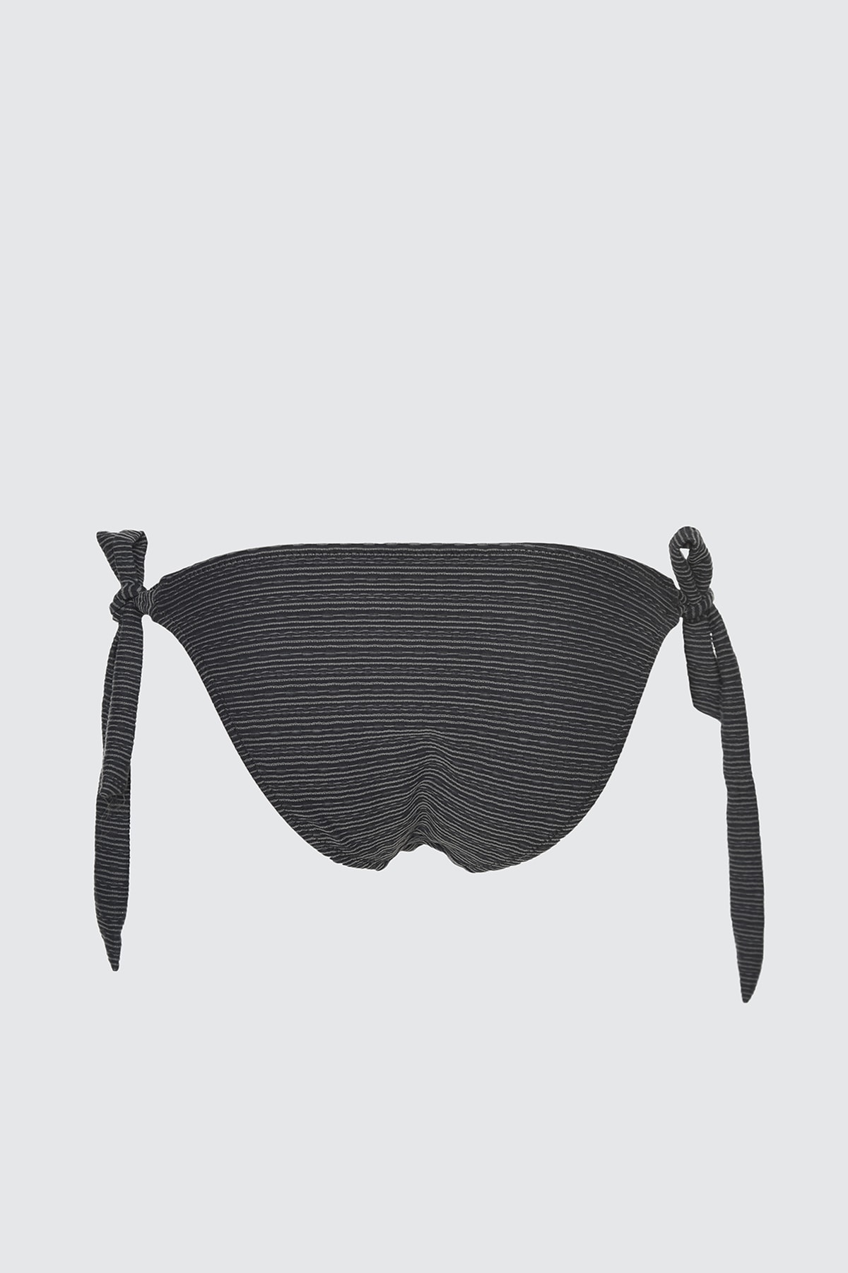 Trendyol Gri texturate Bikini partea de jos