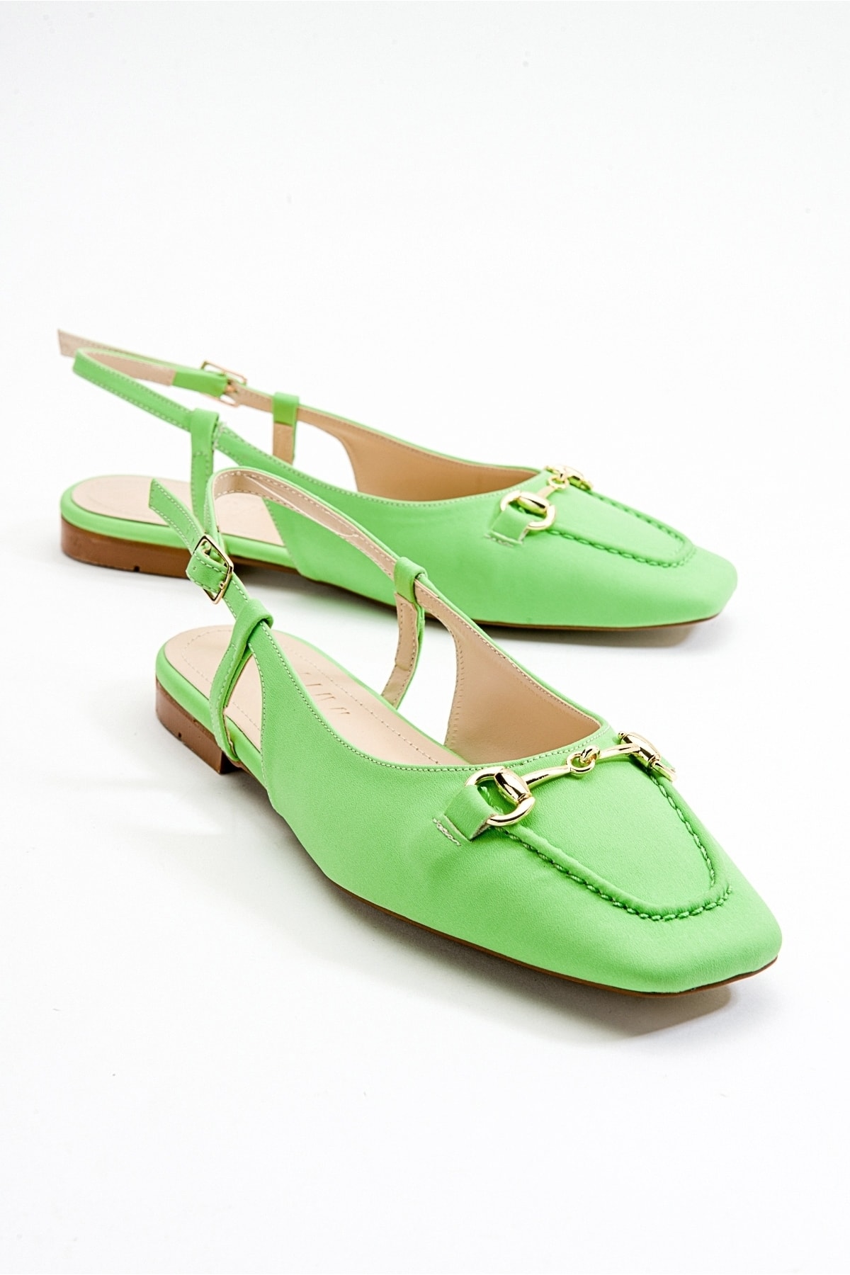 Levně LuviShoes Area Green Women's Sandals