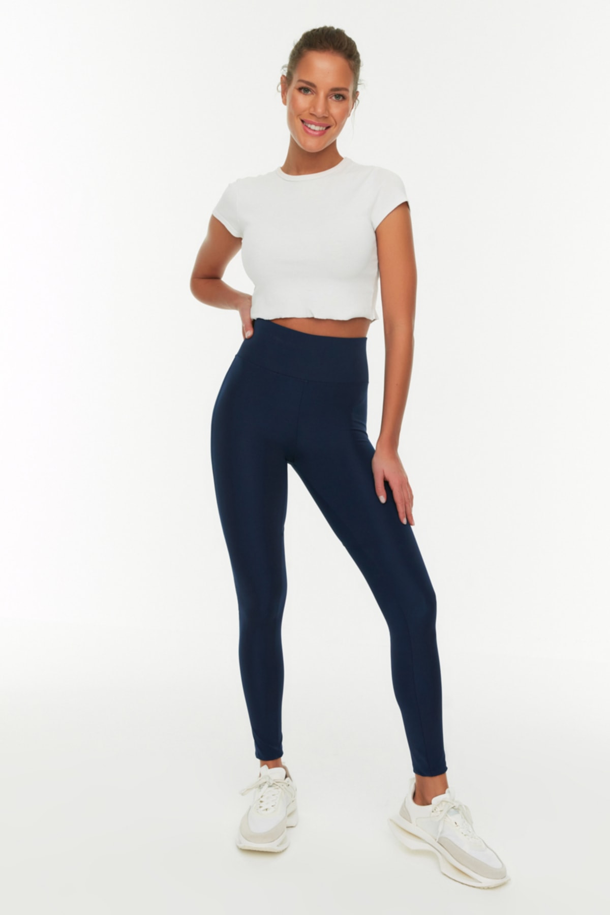 Trendyol Navy Blue tricotate Sport Jamggings