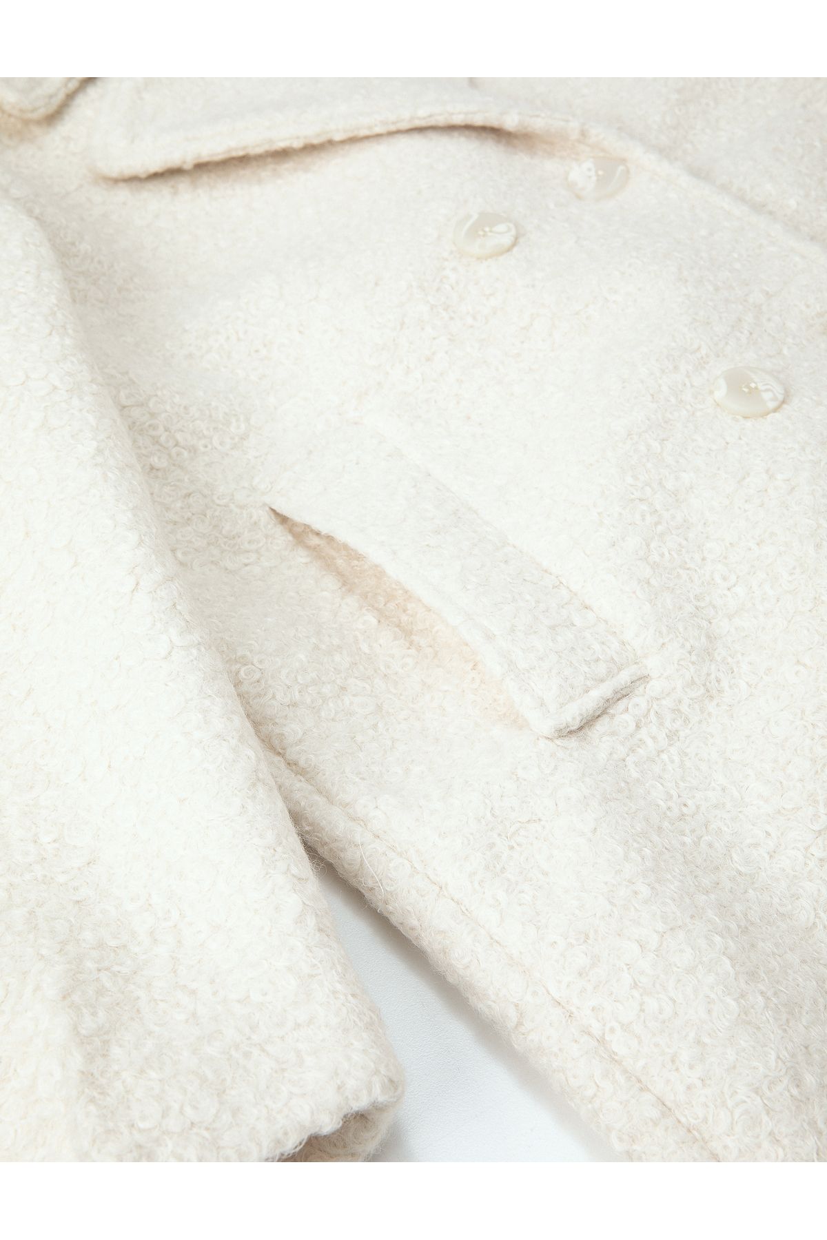 Koton Women Ecru Coat