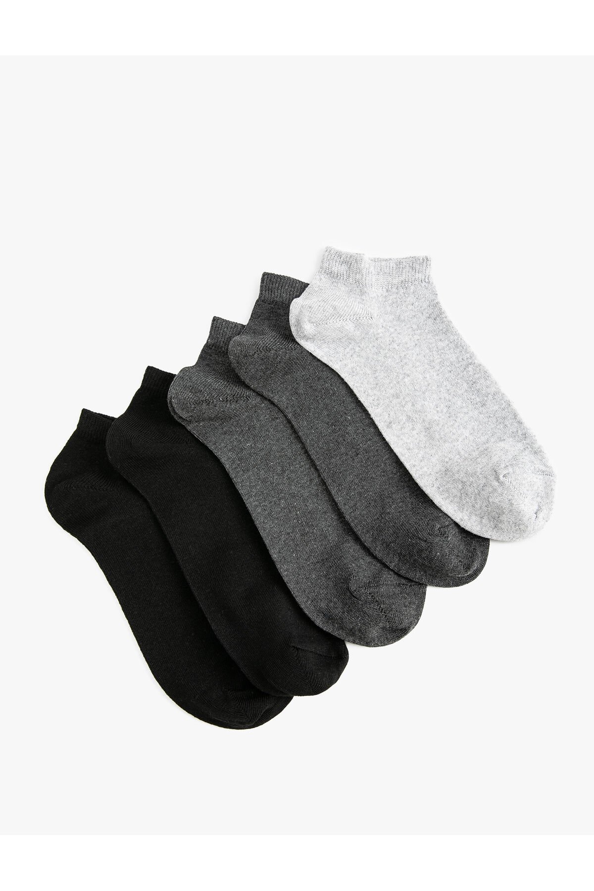 Levně Koton Basic 5-Piece Booties Socks Set Multi Color