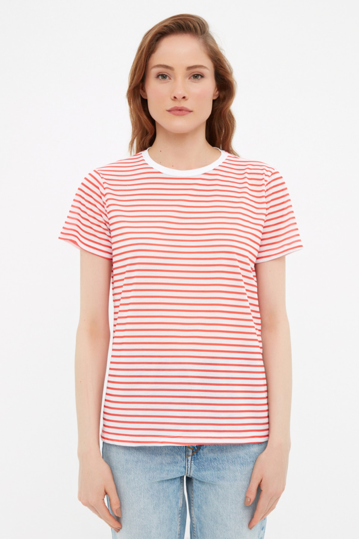Dámske tričko Trendyol Striped