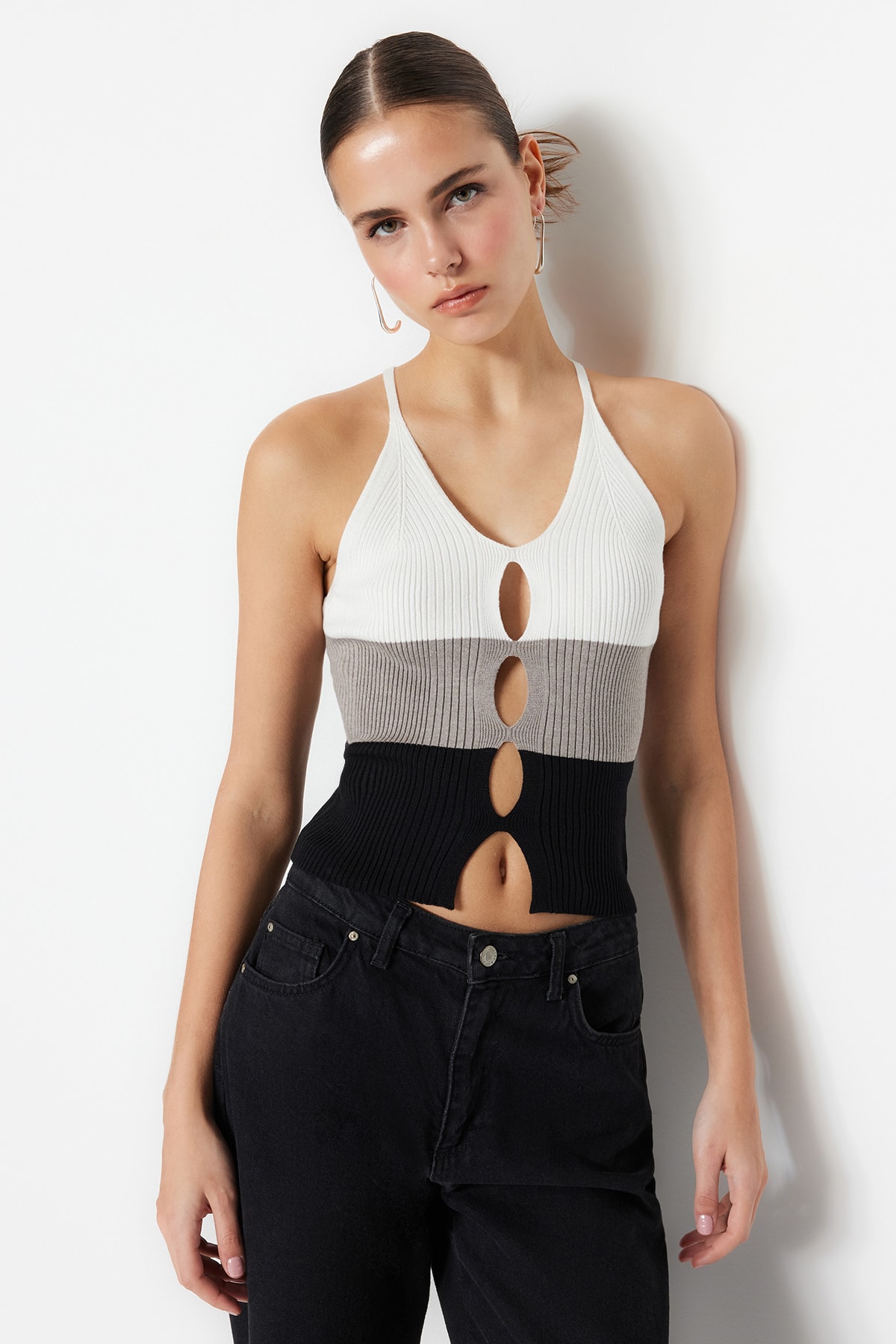 Trendyol Blouse - Ecru - Regular fit