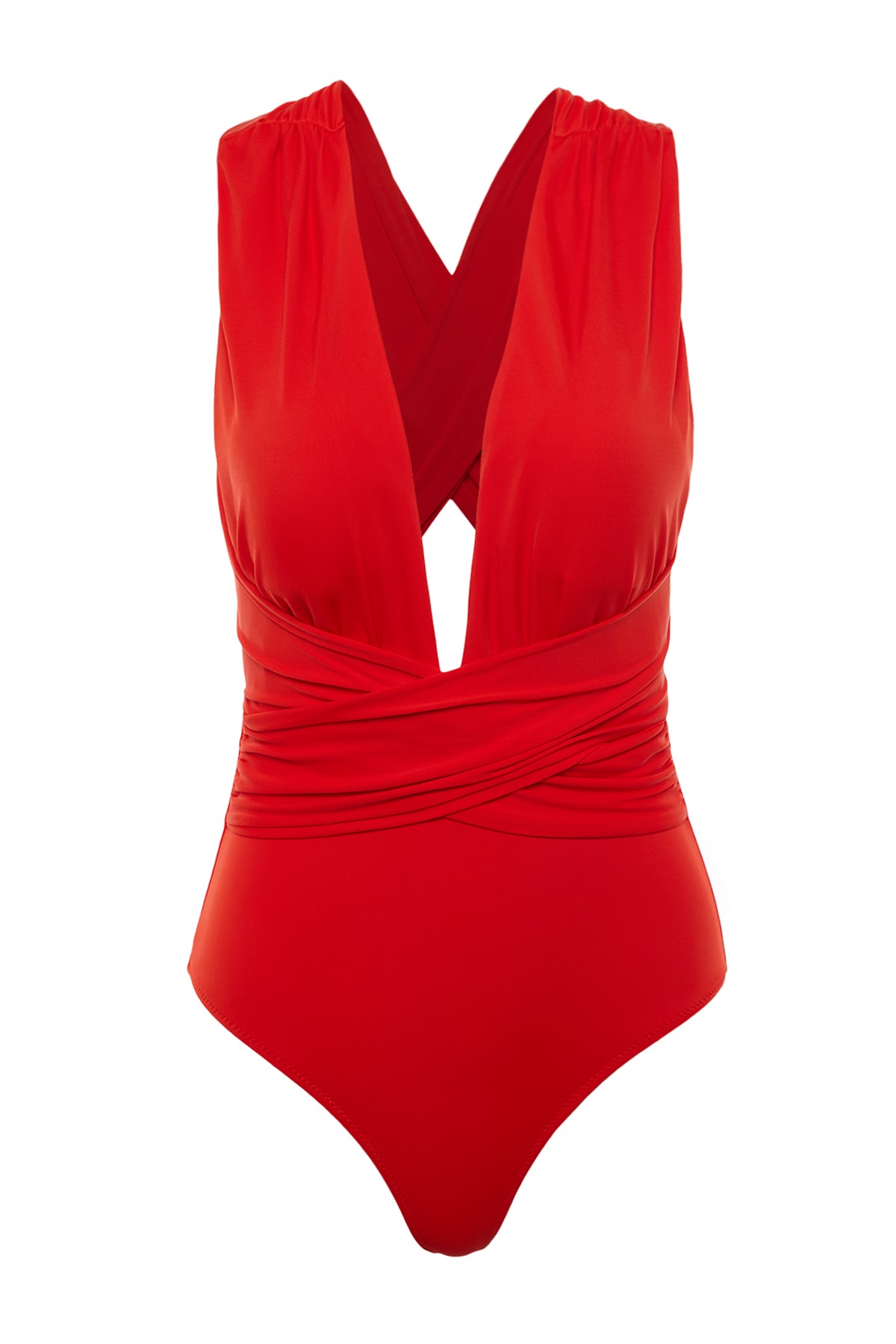 Costum de baie dama Trendyol Deep V-Neck