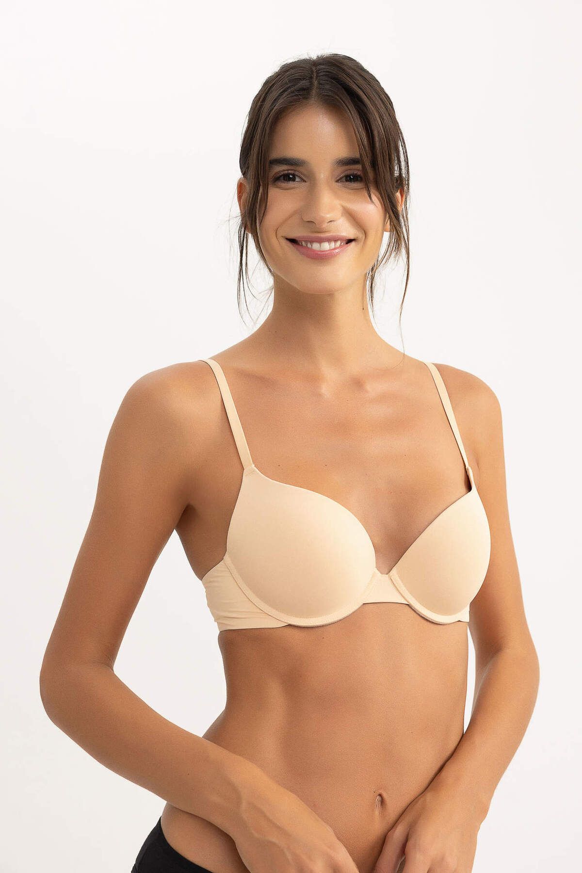 DEFACTO Fall In Love Half Pushup Padded Basic T-Shirt Bra