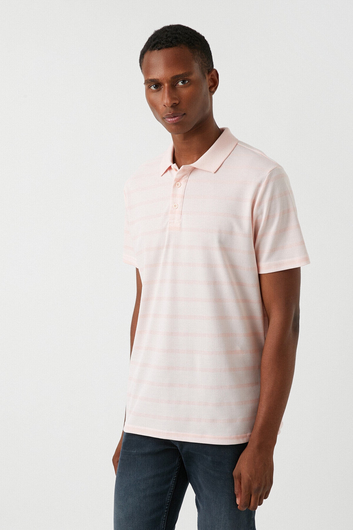 Koton Polo T-shirt - Rosa - Regular fit