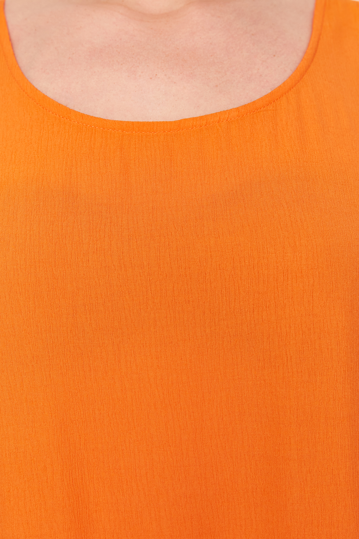 Trendyol Curve Tile Crew Neck Long Woven Dress