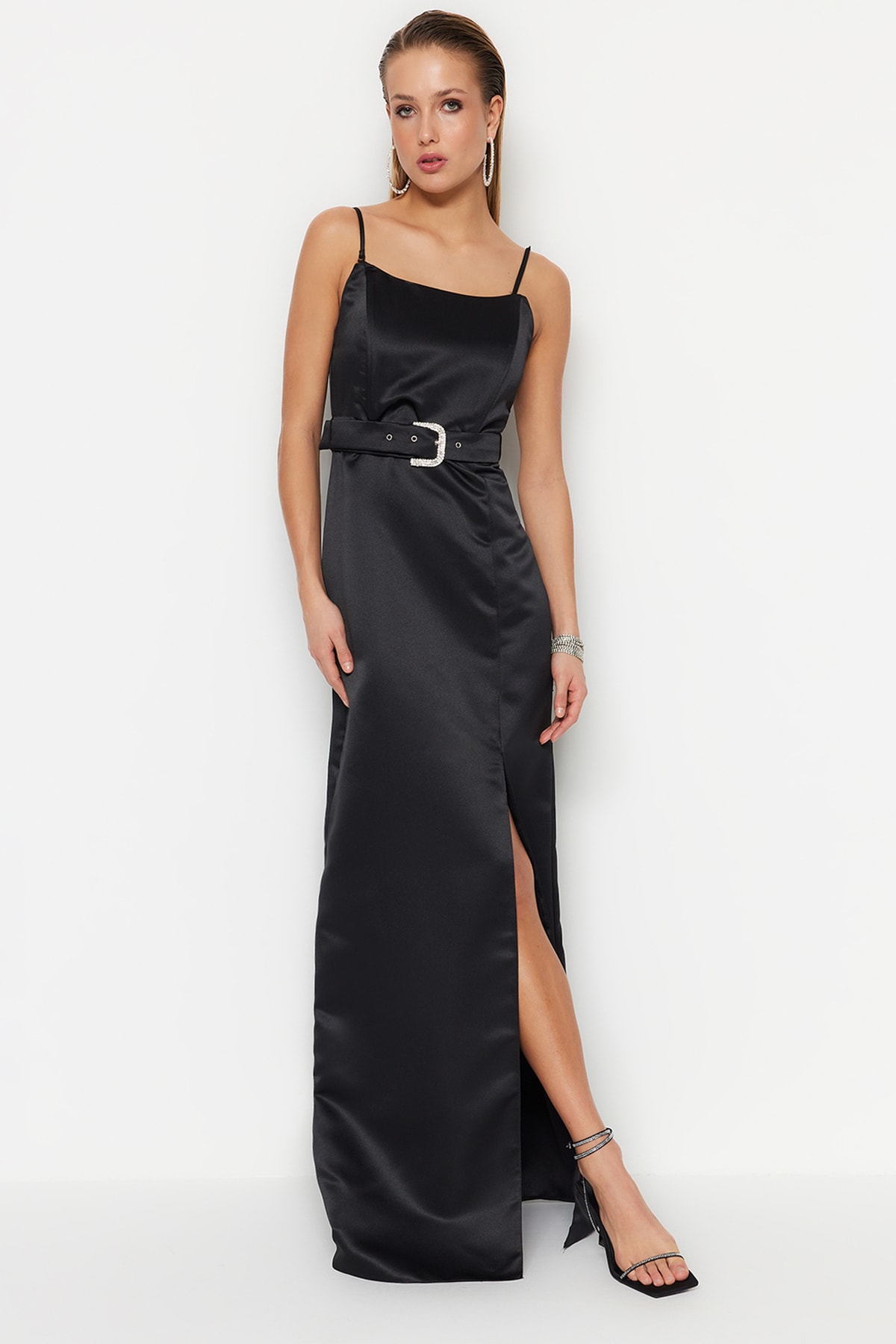 Trendyol Evening & Prom Dress - Black - Shift