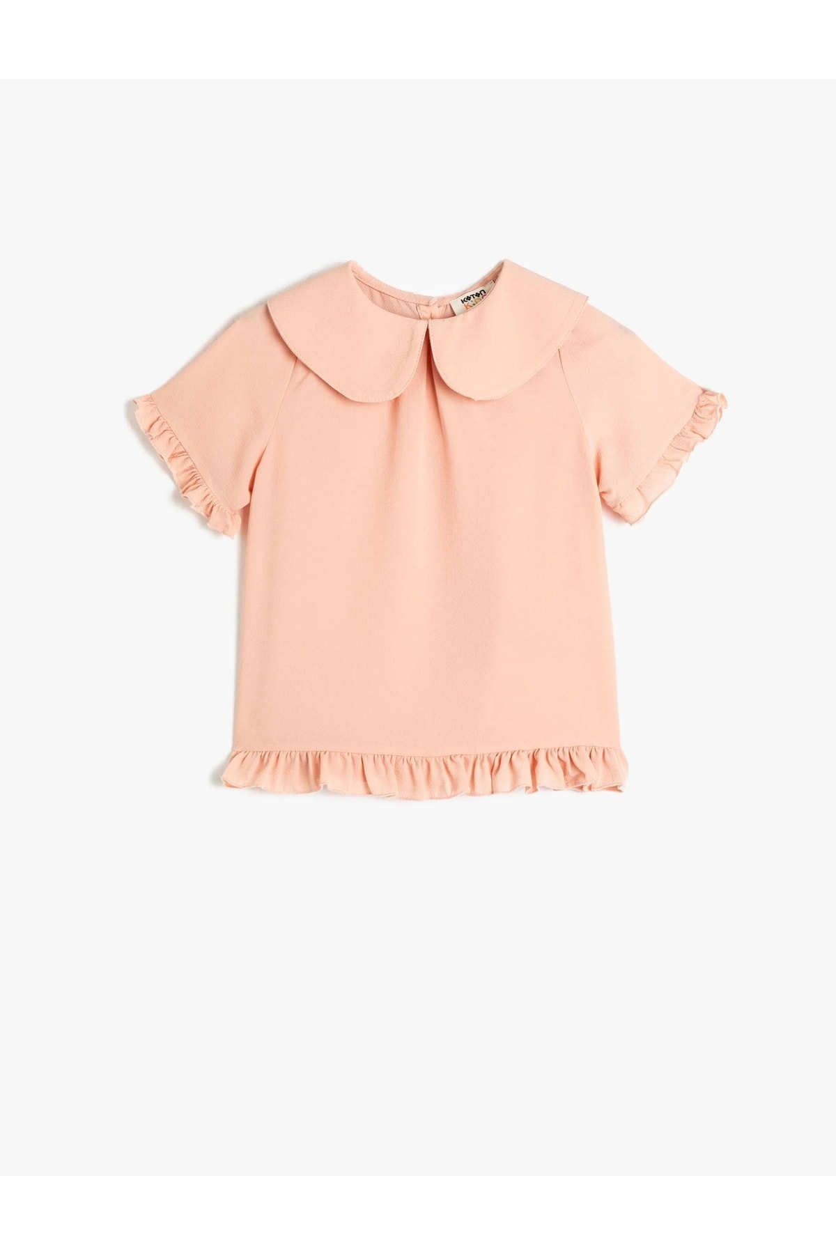Koton 3skg60014aw Girls' Blouse Powder