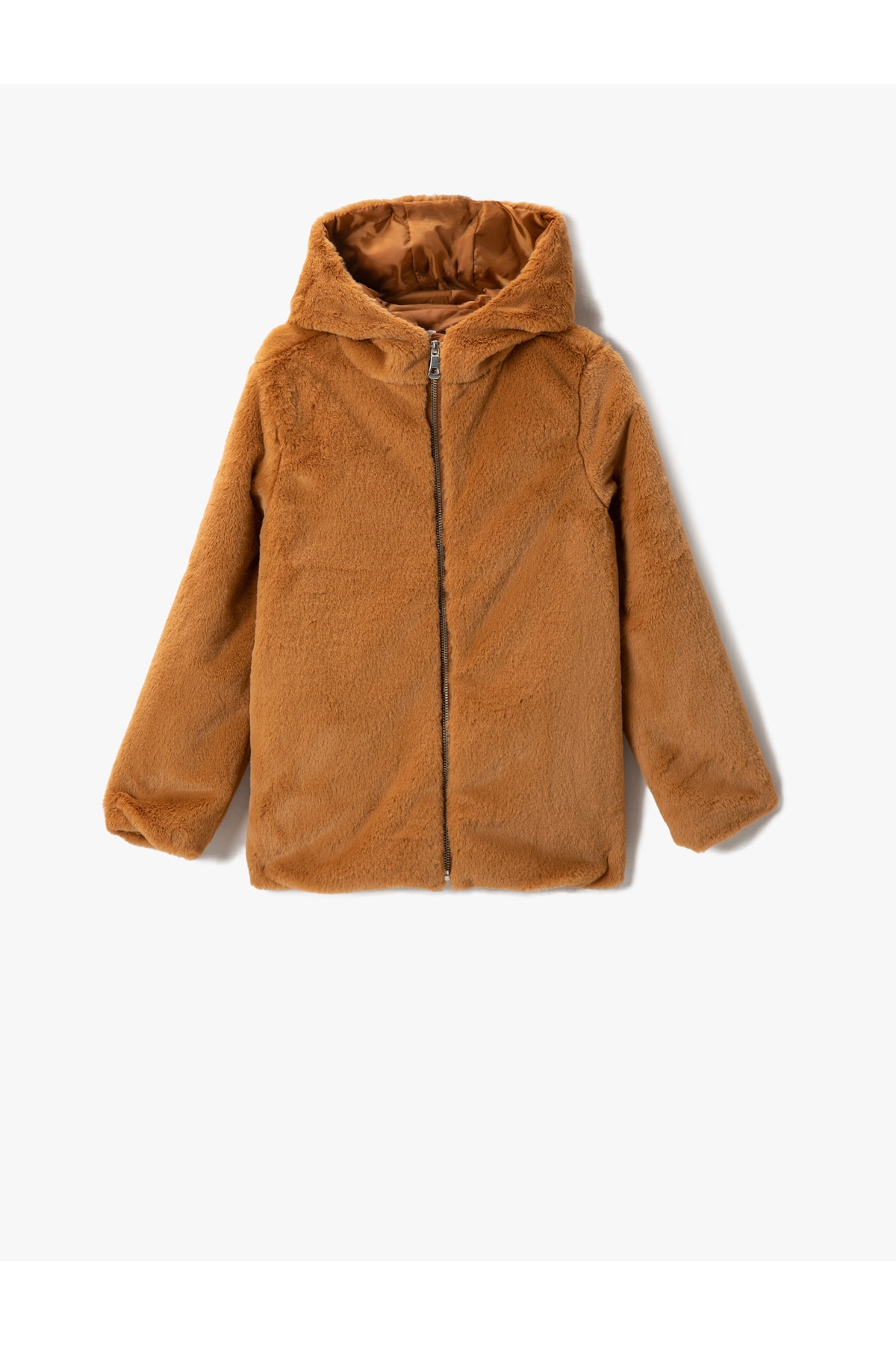 Koton Winter Jacket - Brown - Puffer