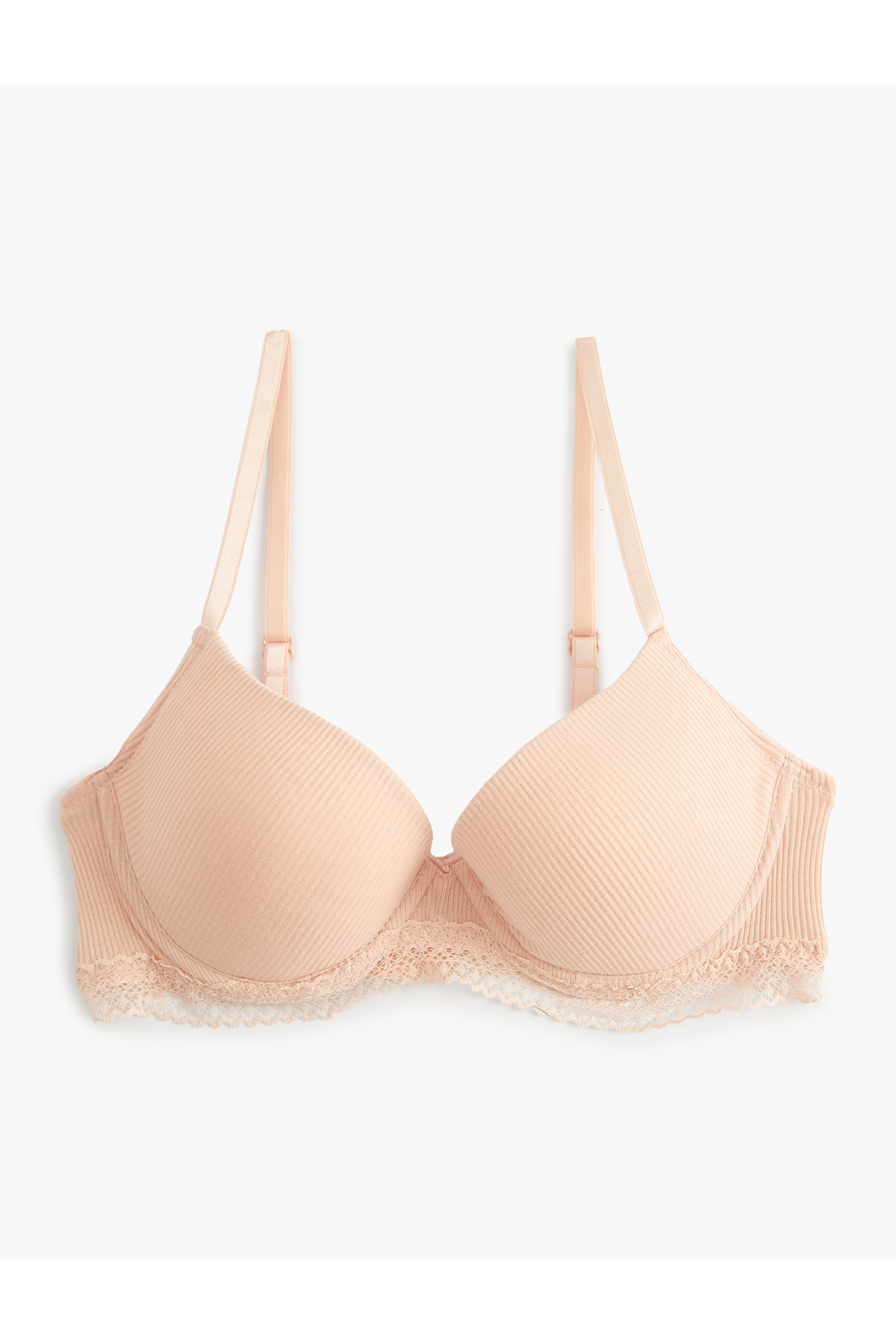 Levně Koton Push Up Bra Underwire Supported Filled Lace