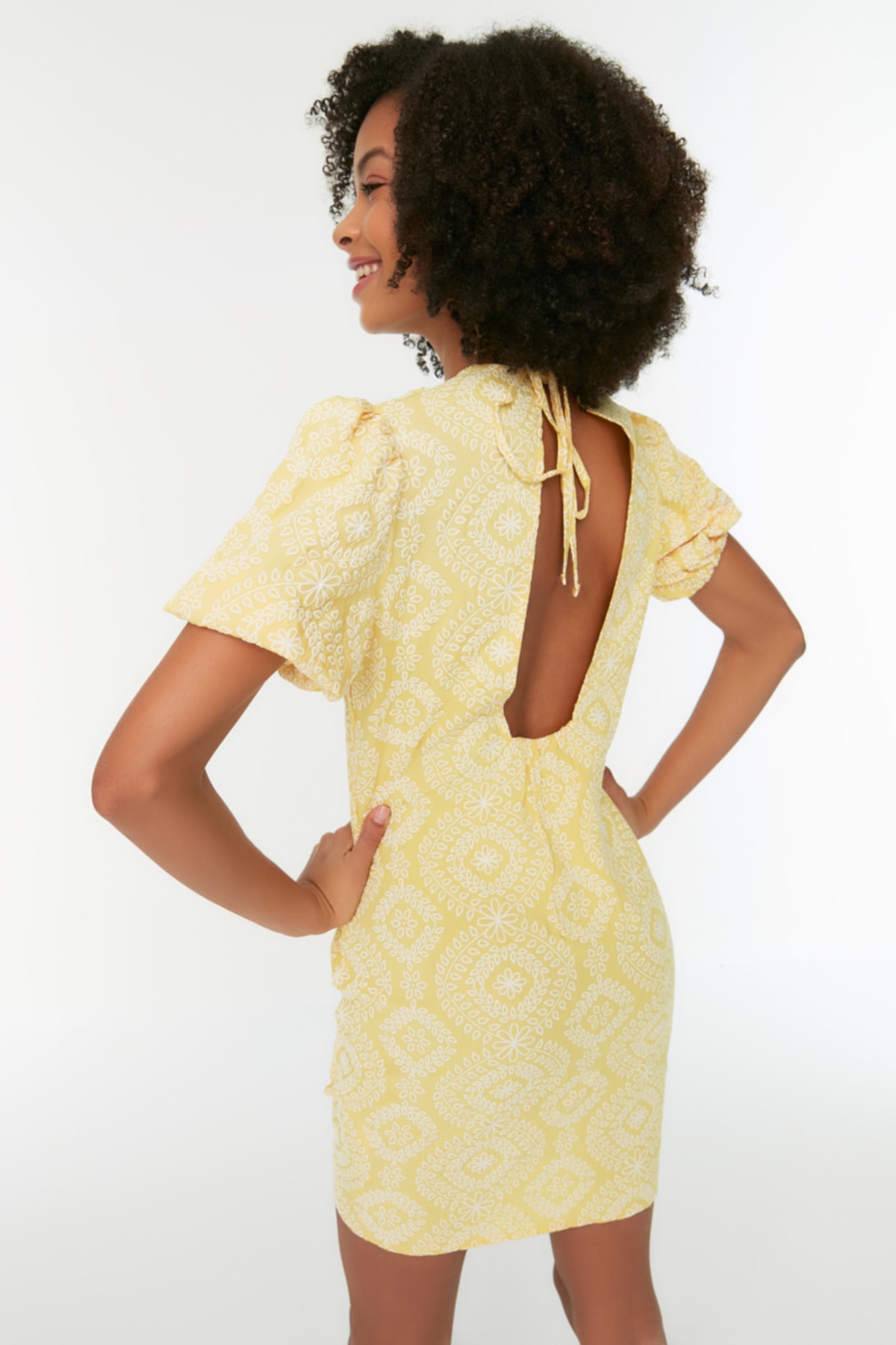 Ženska haljina Trendyol Embroidered
