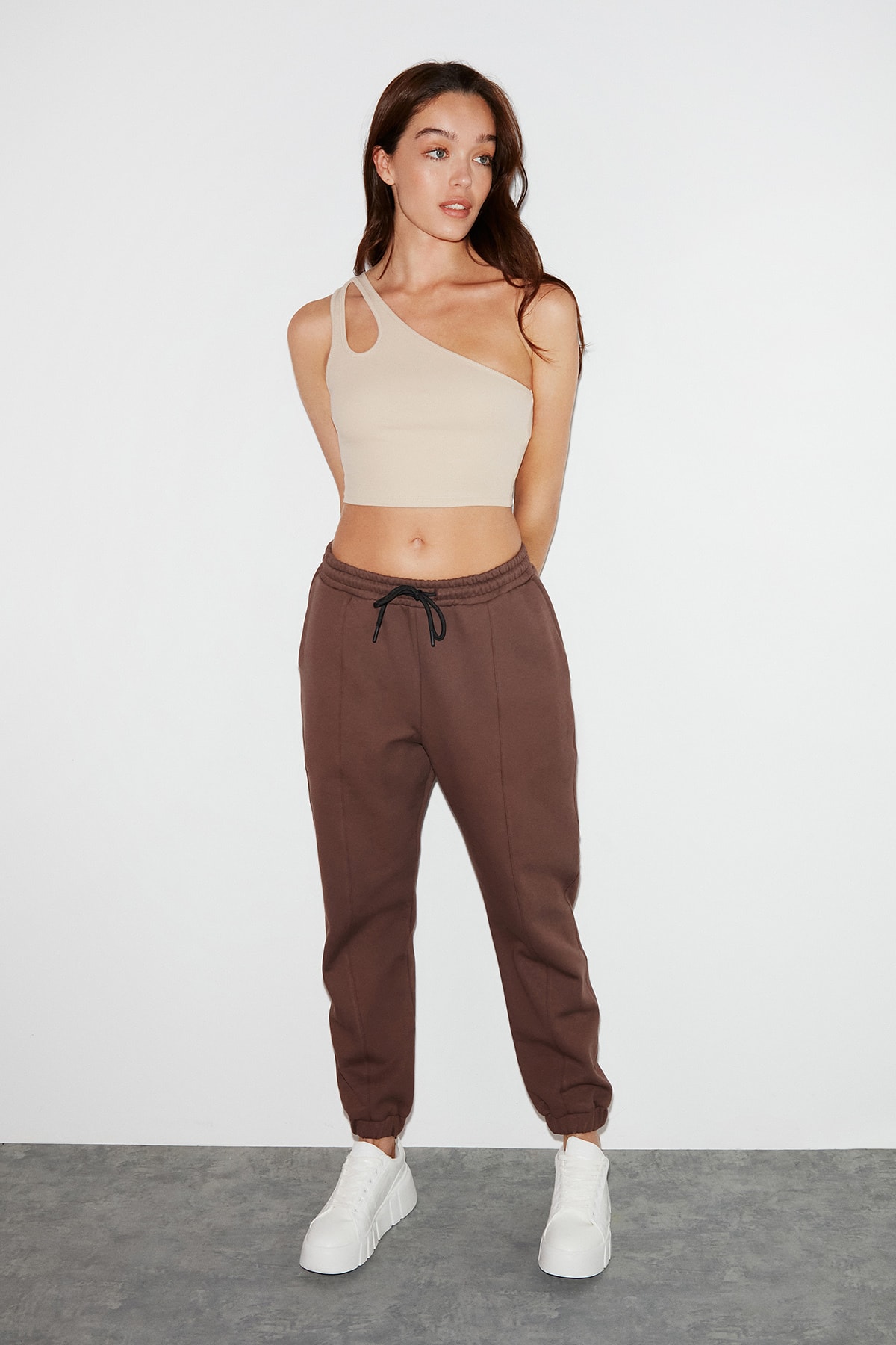 GRIMELANGE Sweatpants - Braun - Joggers